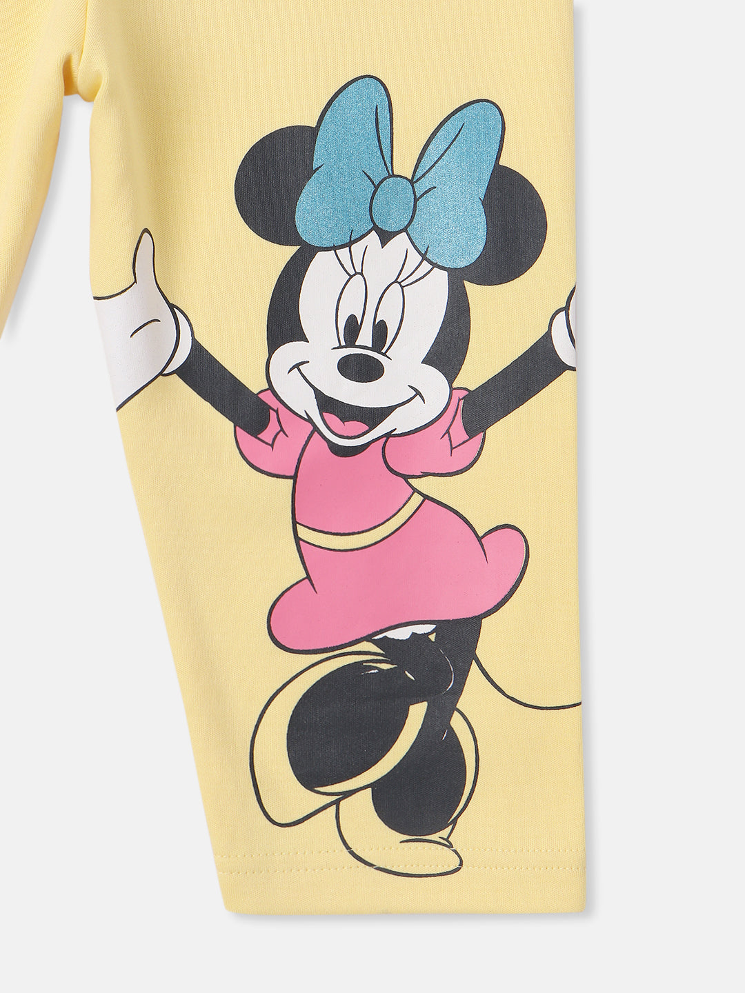 Nautinati Disney Minnie Mouse Legging For Baby Girls (Multicolor Pack of 2)