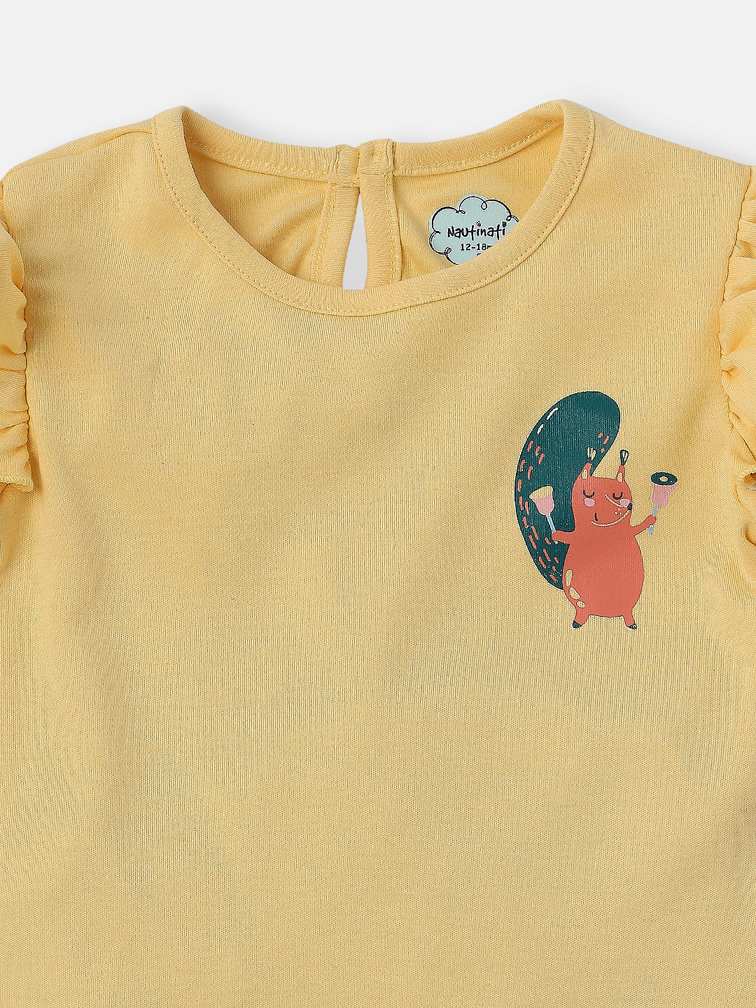 Nautinati Infants 100% Cotton Pack of 2 T-shirt