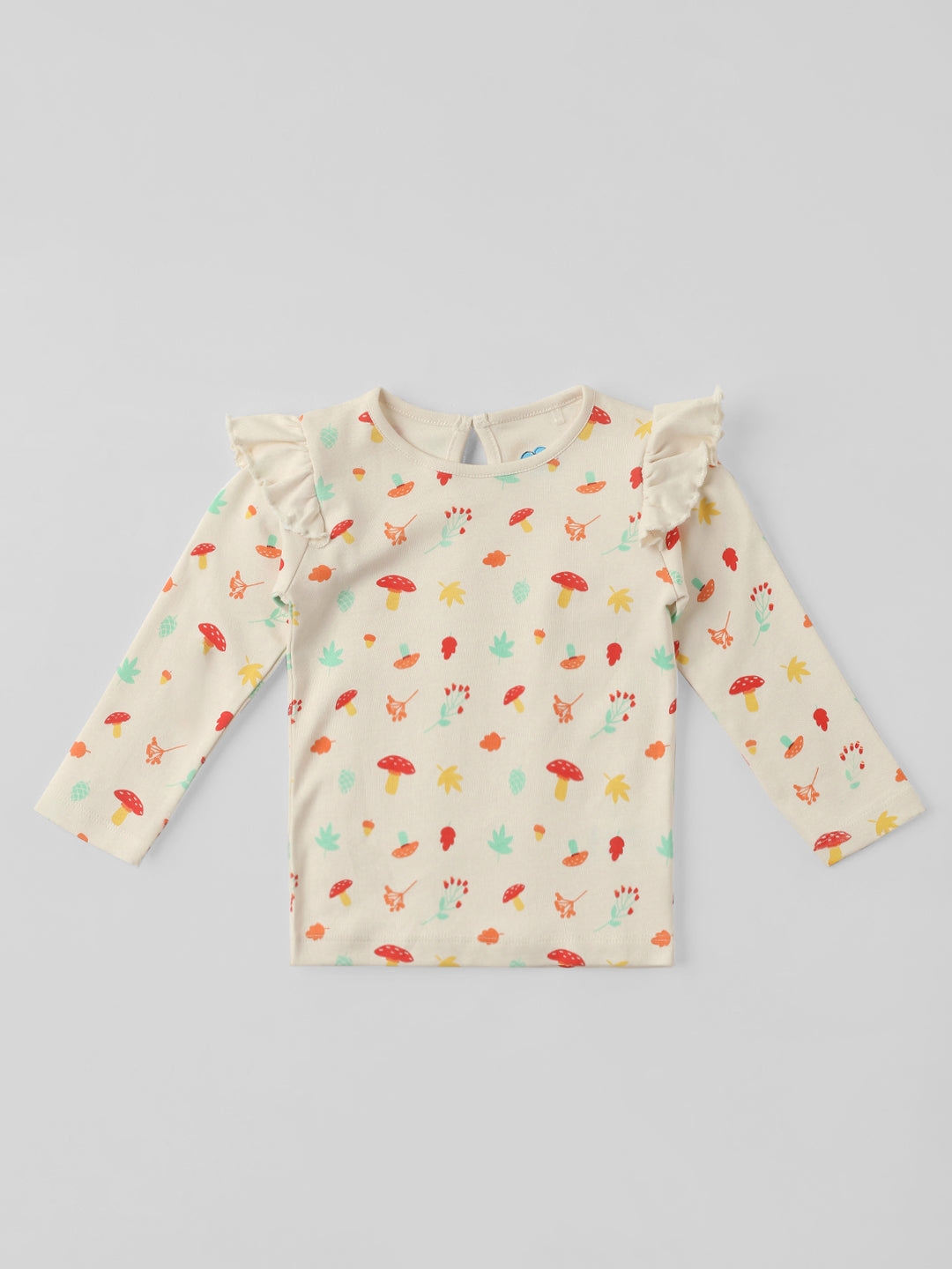 Nautinati Cotton AOP Printed T-shirt Pack of 3 for Infants