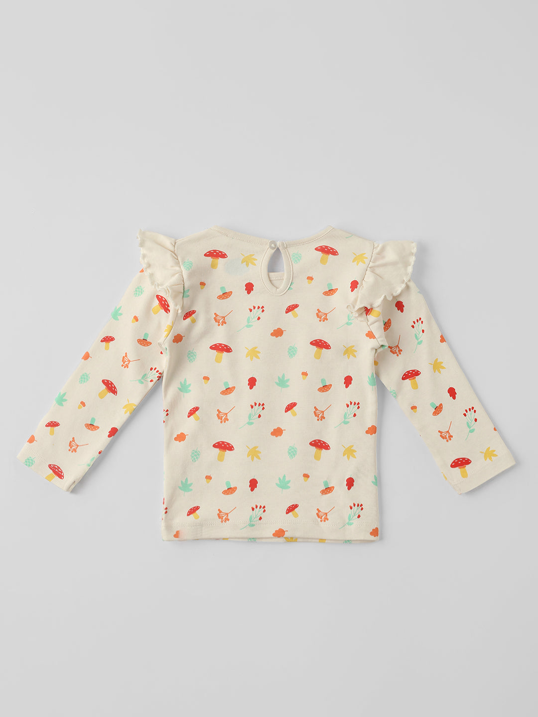 Nautinati Cotton AOP Printed T-shirt Pack of 3 for Infants