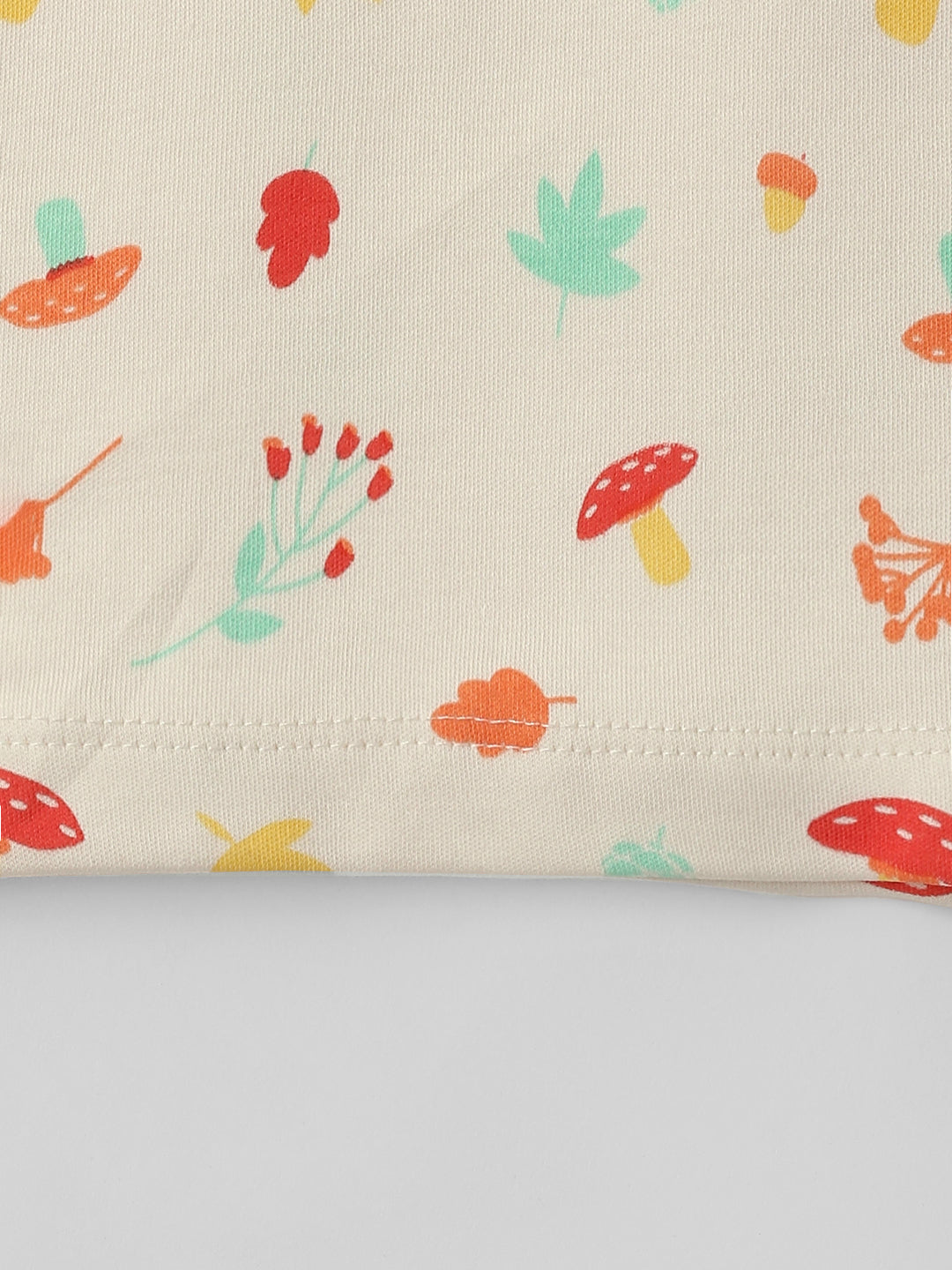 Nautinati Cotton AOP Printed T-shirt Pack of 3 for Infants