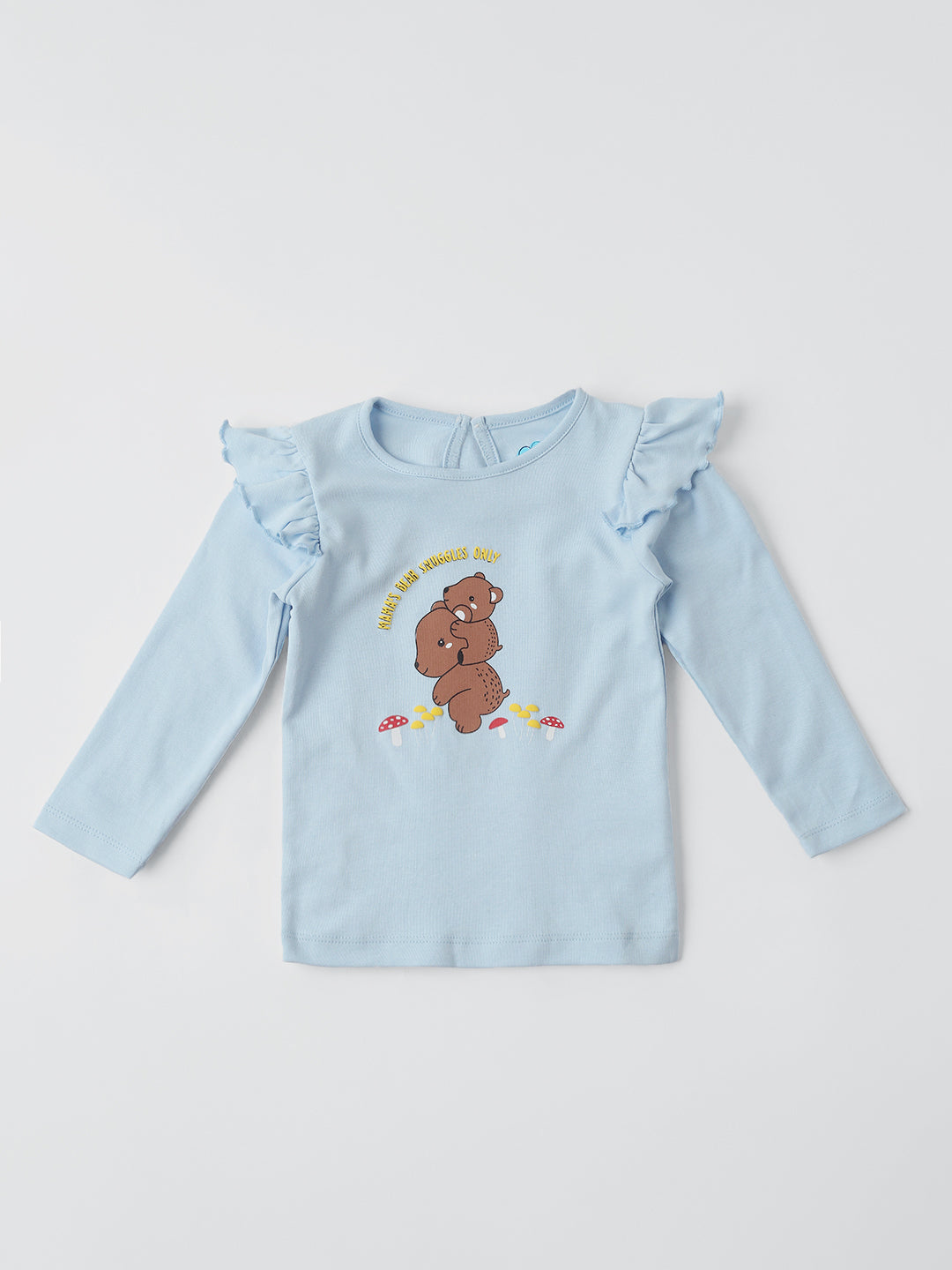Nautinati Cotton AOP Printed T-shirt Pack of 3 for Infants