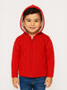 Nautinati Red Solid Knit Sweater for Boys