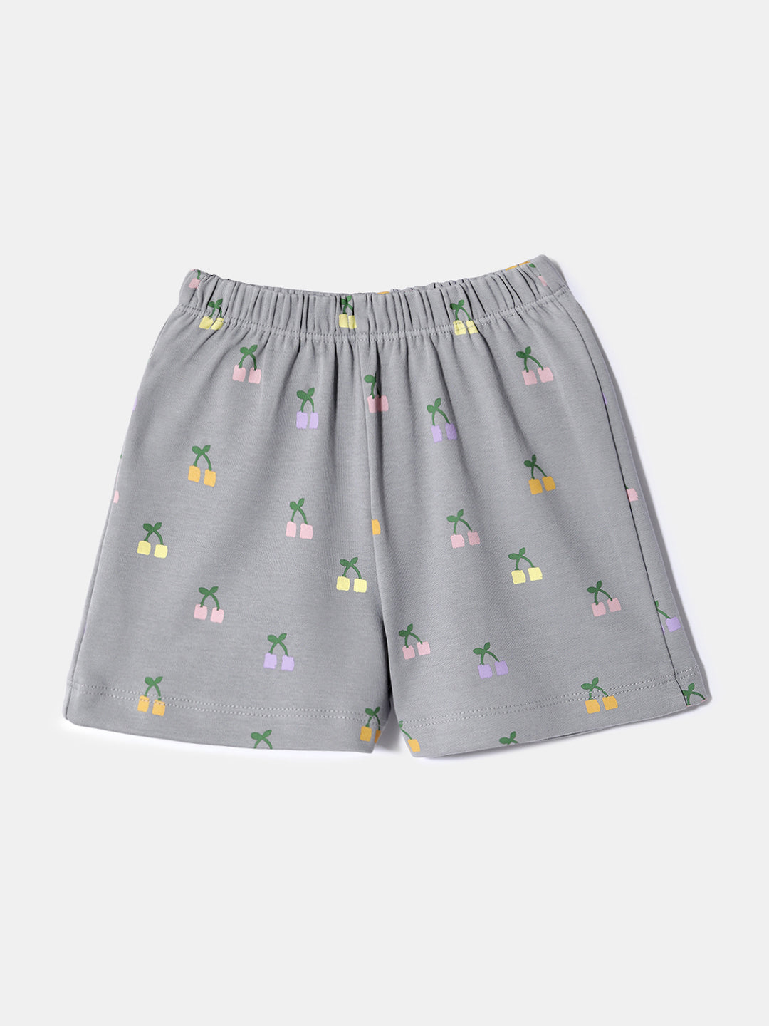 Nautinati Boys' 100% Cotton Shorts | Pigment Print | Pack of 2 | Age 0 - 2 Years