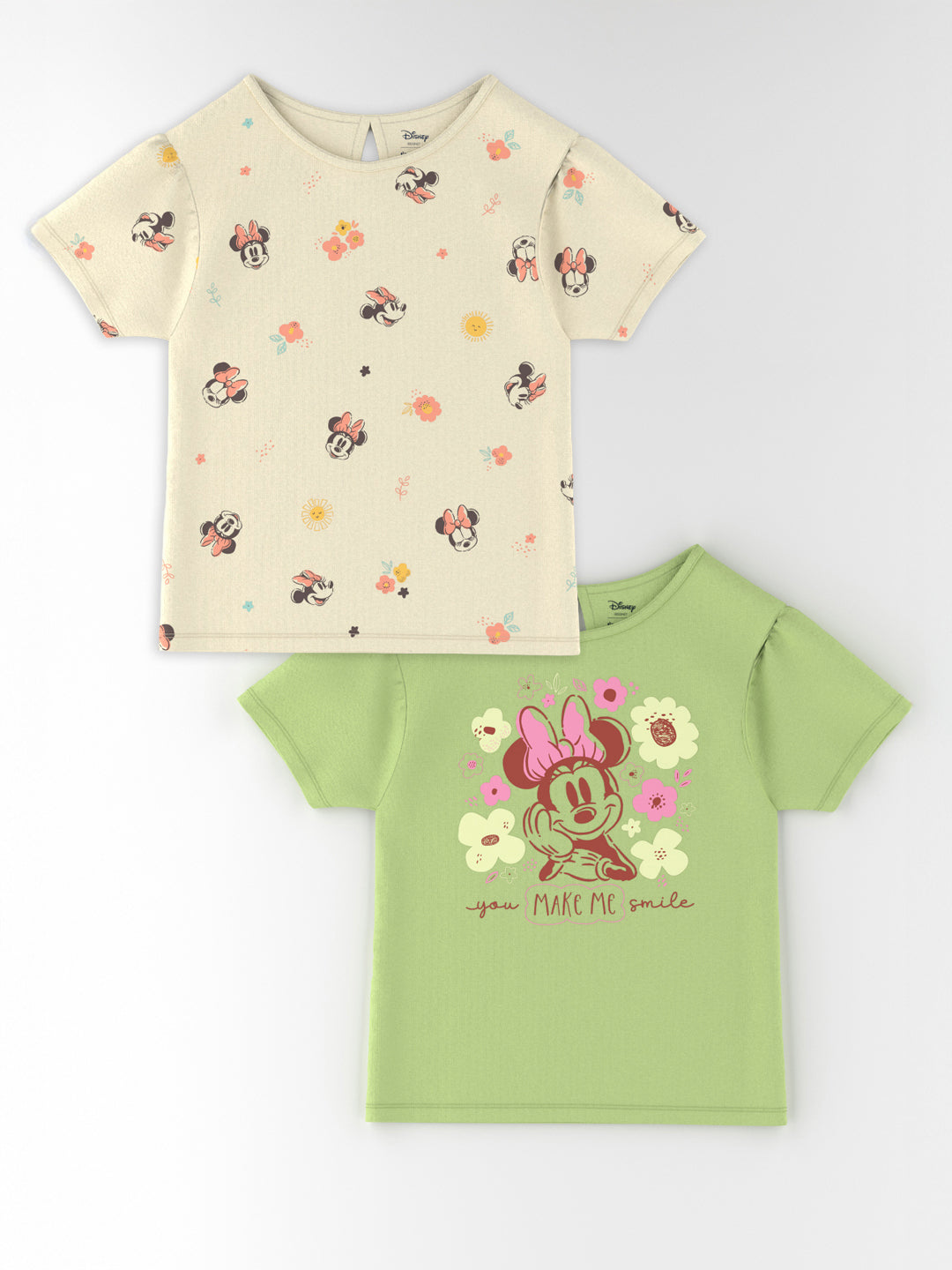 Nautinati Cotton Minnie Mouse Pack of 2 Top