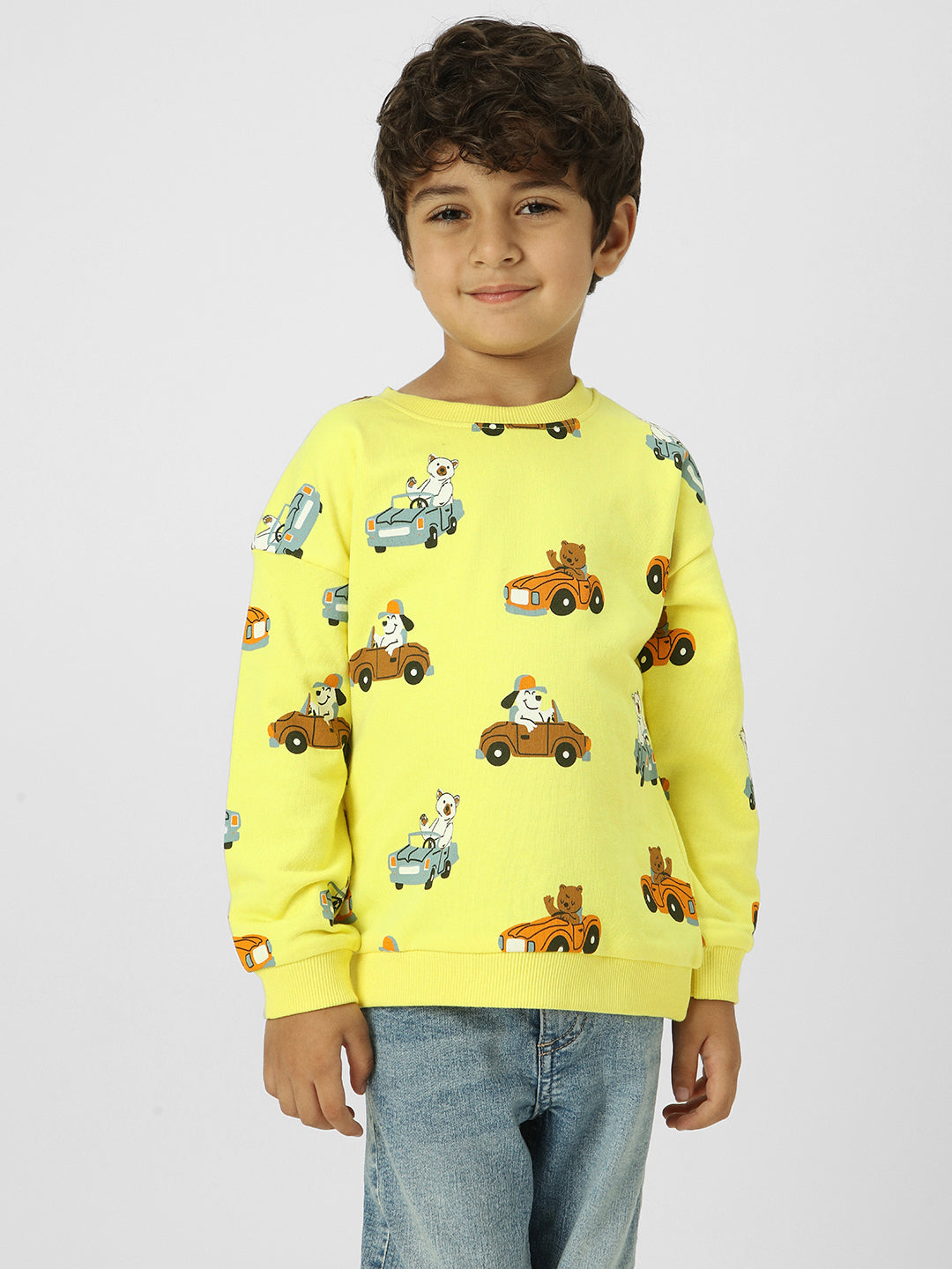 Boys Conversational Printed Sweatshirt