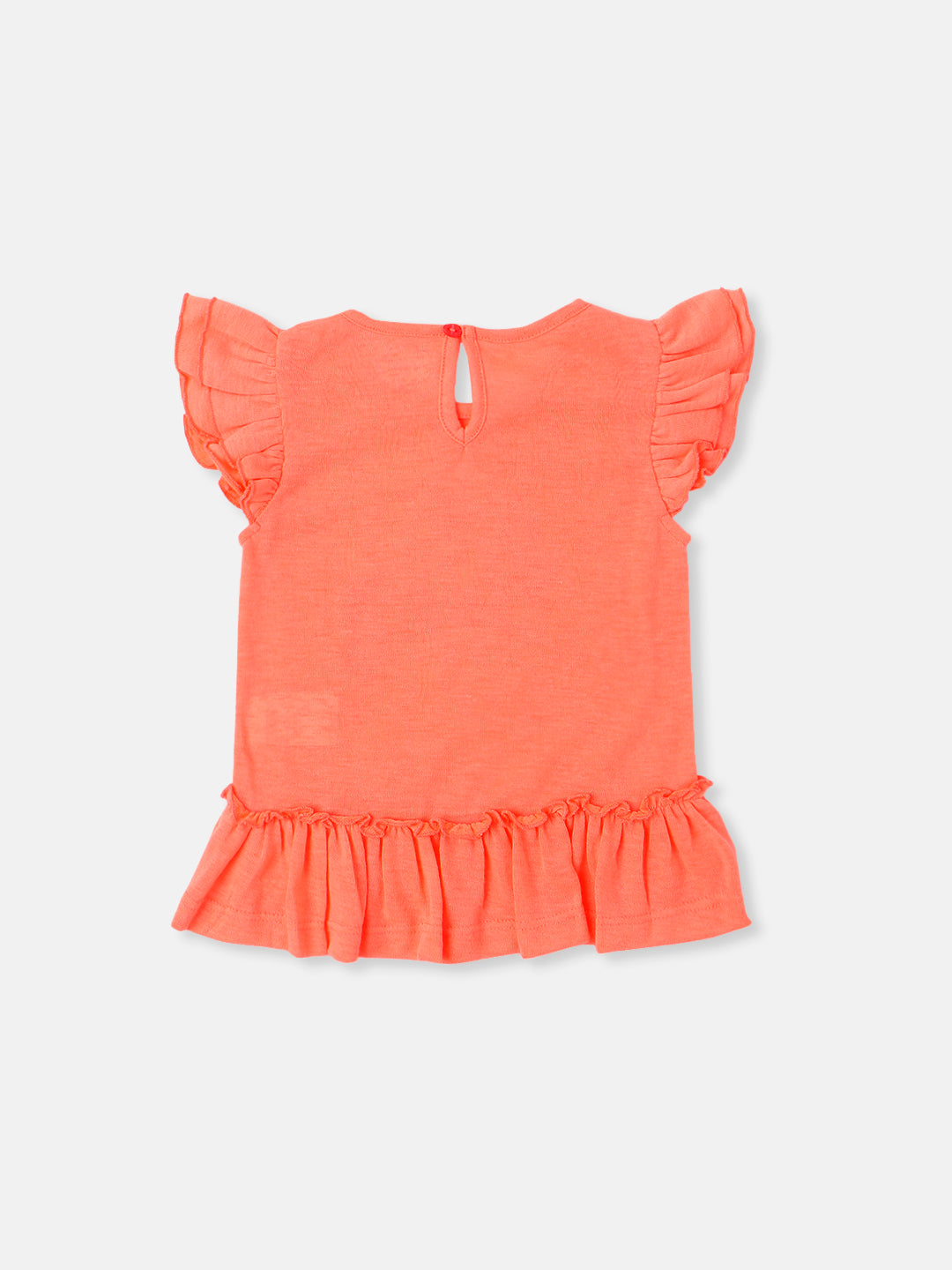 Nautinati Girls' Cotton Unicorn Print Top