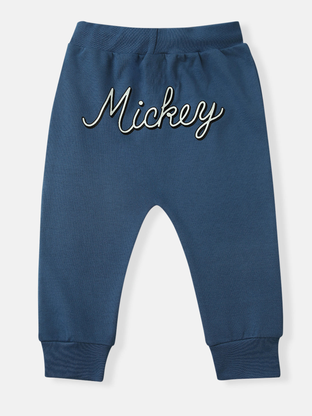 Nautinati Disney Mickey and Friends Track Pant For Baby Boys (Dark Blue, Pack of 1)