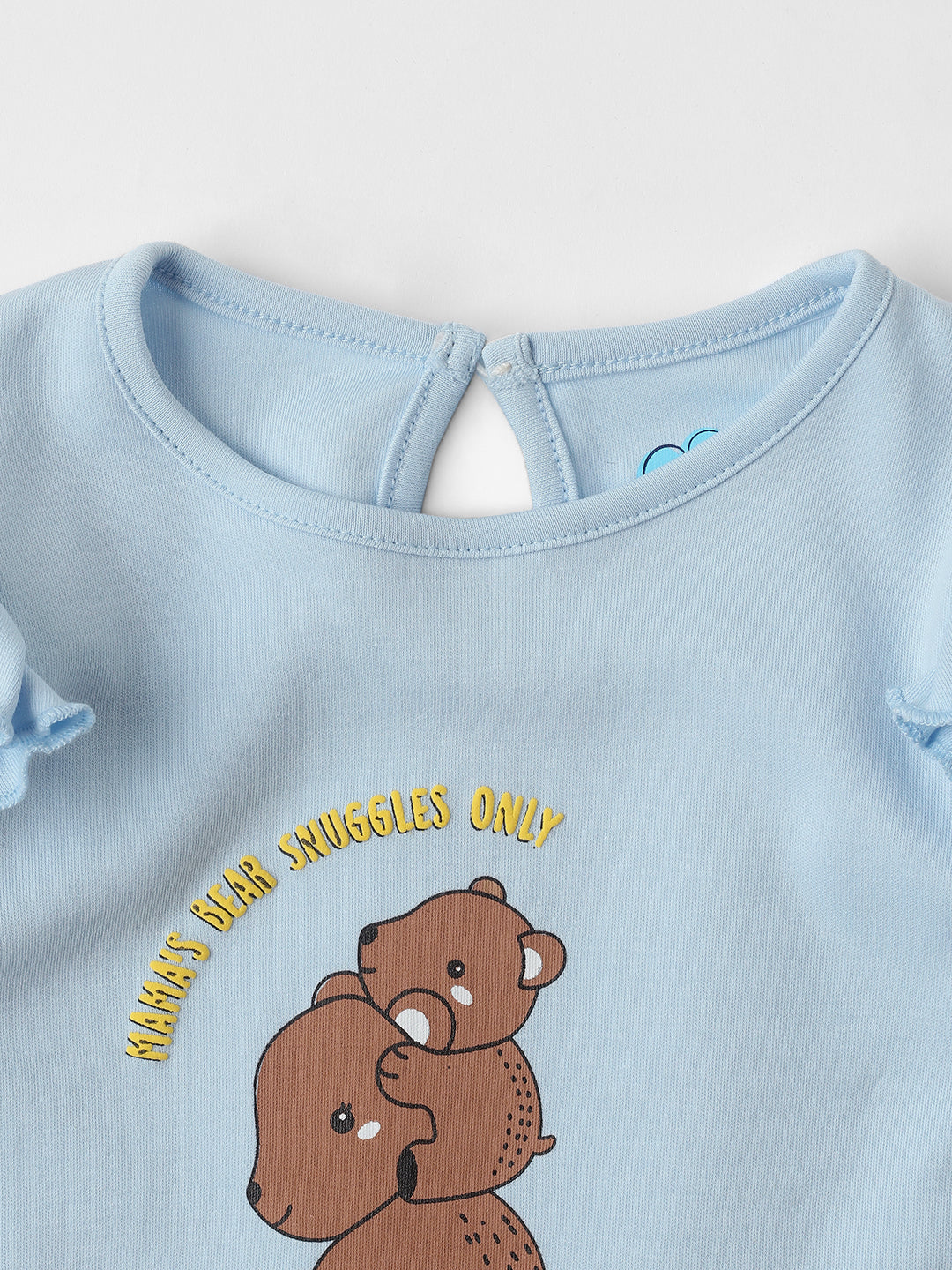Nautinati Cotton AOP Printed T-shirt Pack of 3 for Infants