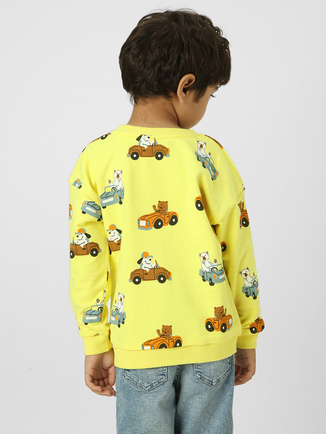 Boys Conversational Printed Sweatshirt