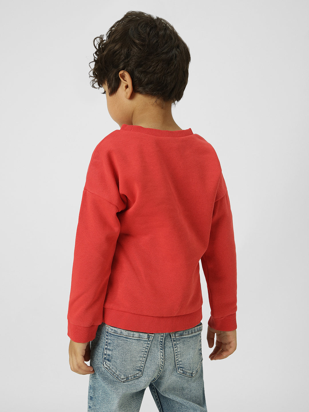 Boys Holiday-Themed Applique Design Sweatshirt