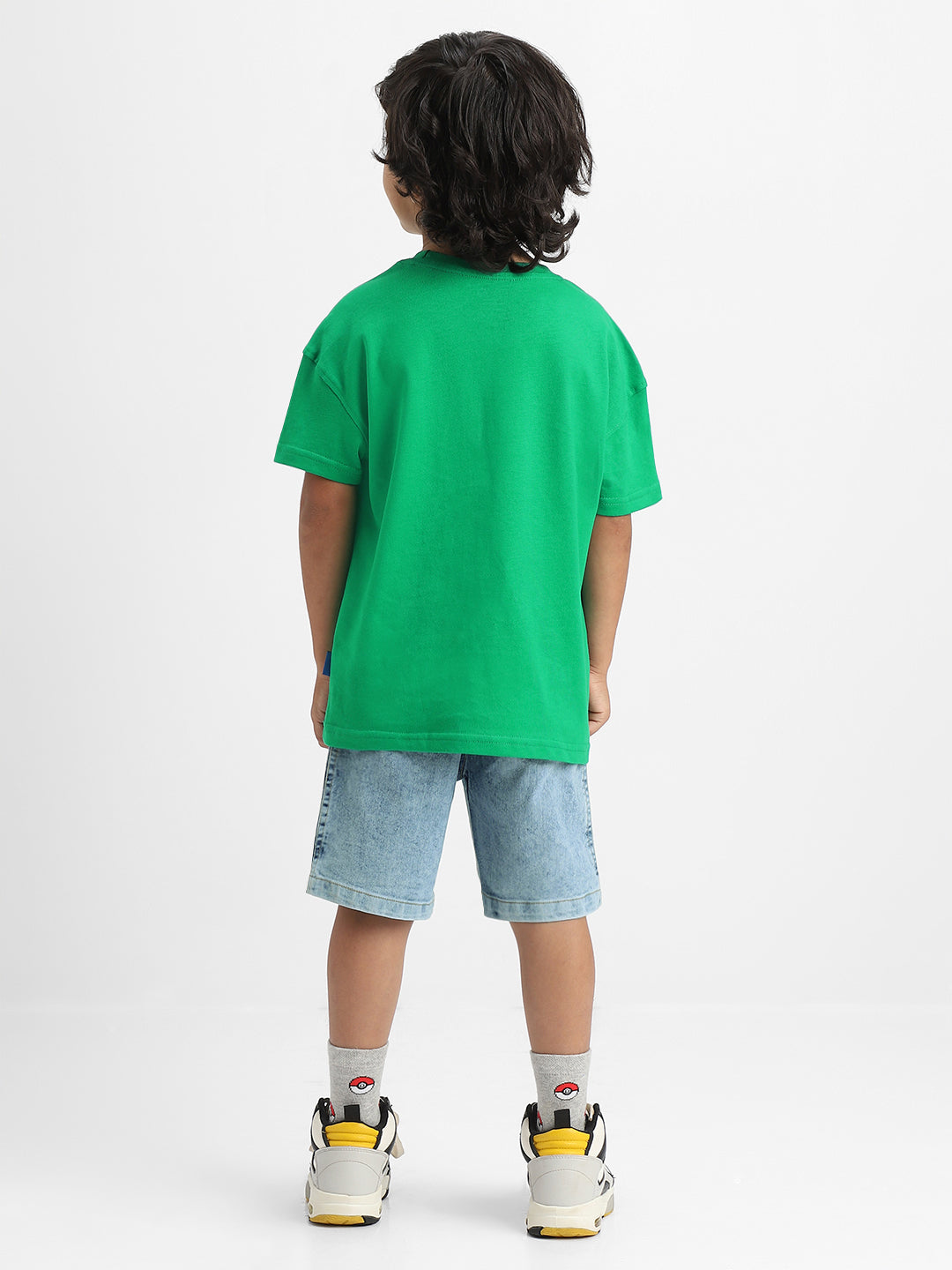 Nautinati Marvel T-shirt and Denim Shorts Set for Boys | Age 2 - 10 Years