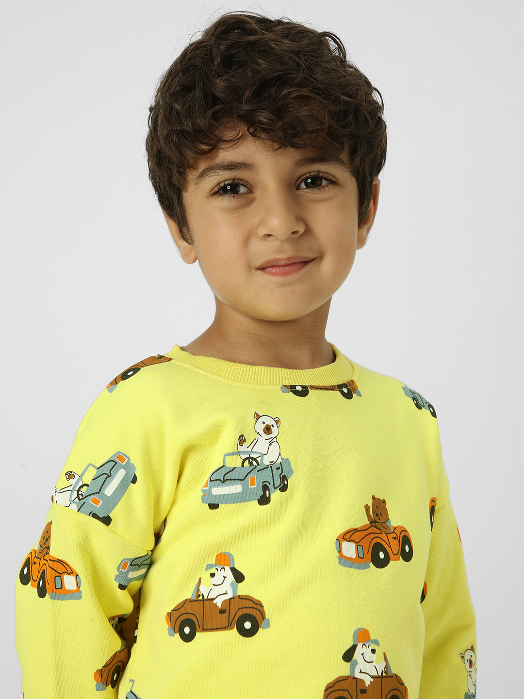 Boys Conversational Printed Sweatshirt