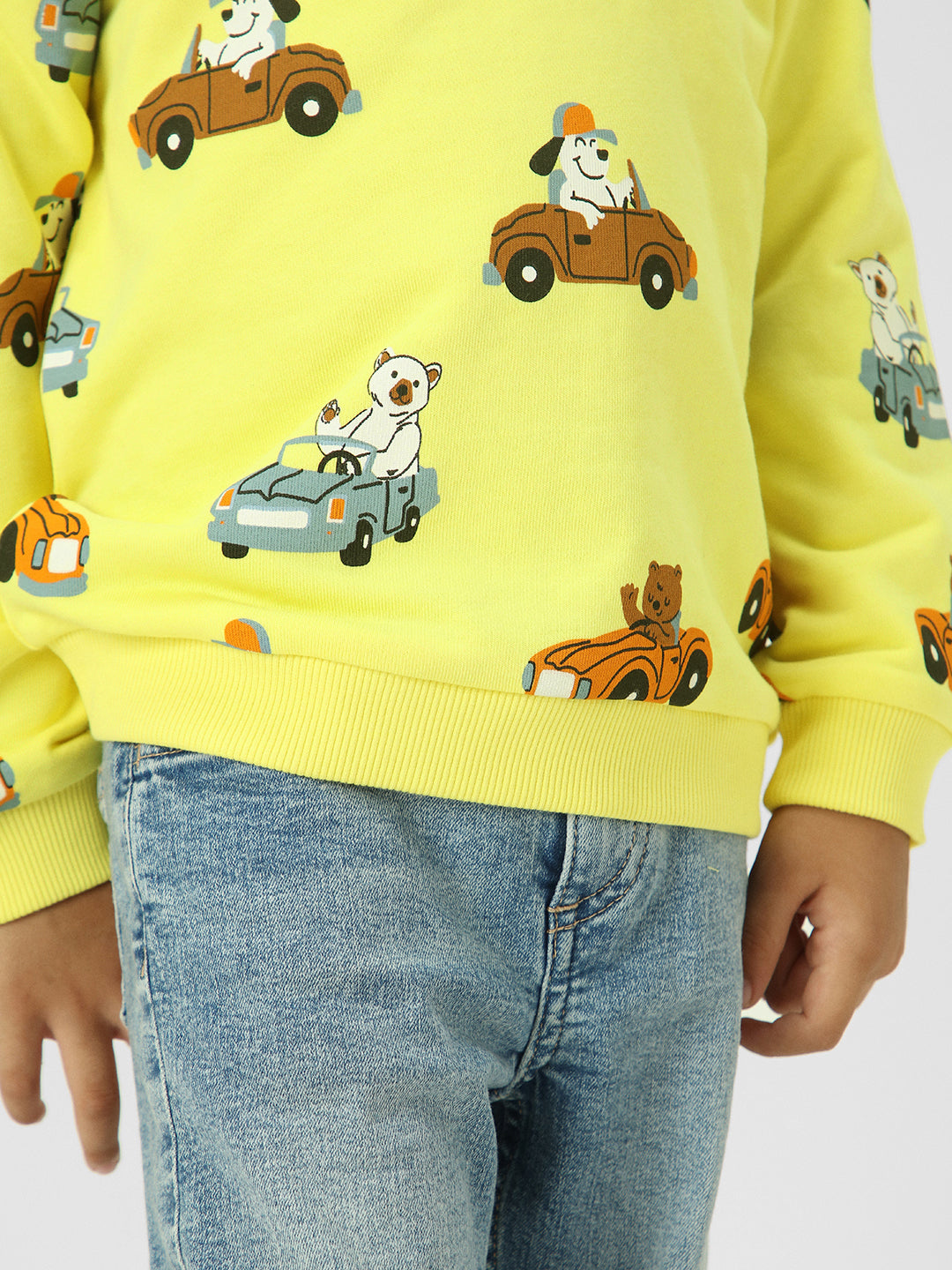 Boys Conversational Printed Sweatshirt