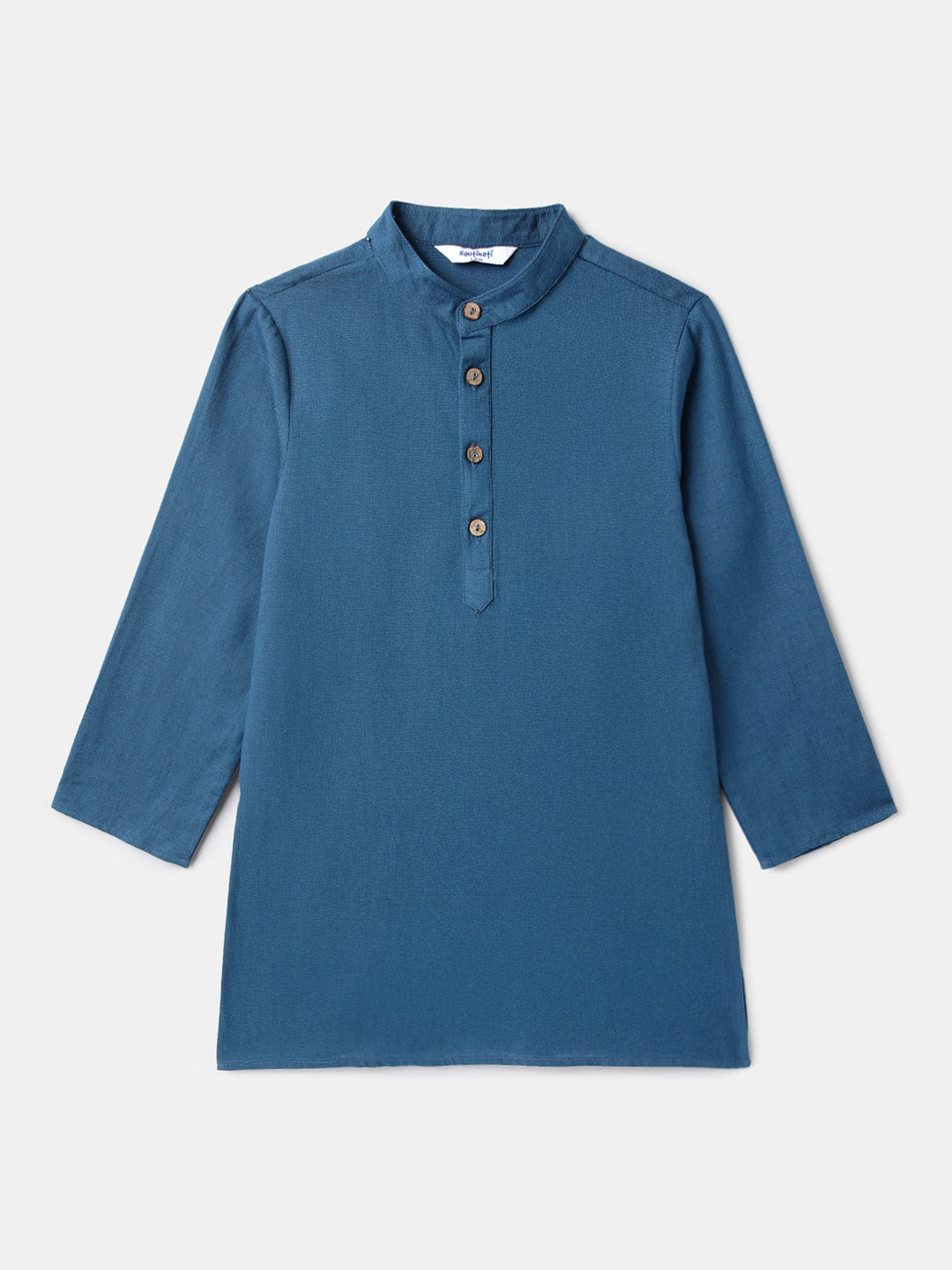 Nautinati Boys' Cotton Festive Kurta Pyjama With Jacket Set | Block Print Jacket | Age 2 - 10 Years