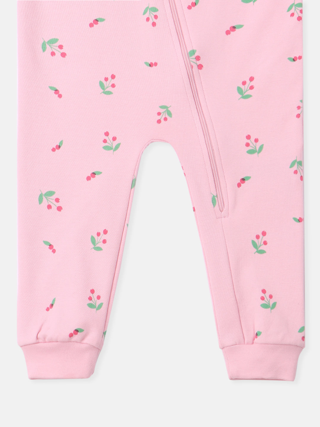 Nautinati Infant's Premium Cotton Graphic Printed Pack of 2 Sleepsuits