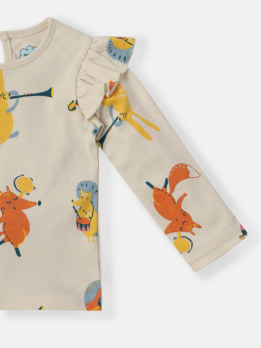 Nautinati Infants 100% Cotton Pack of 2 T-shirt