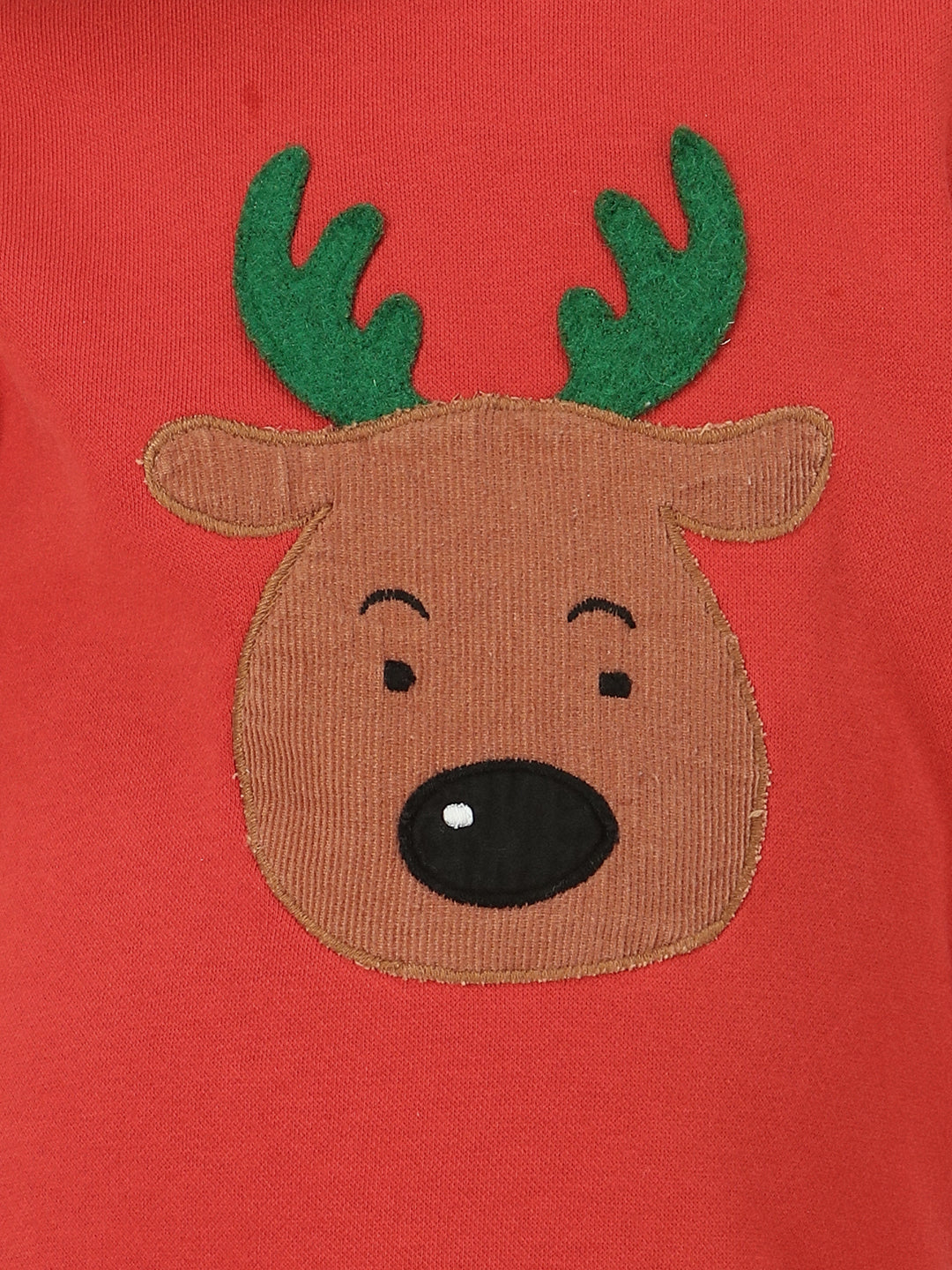 Boys Holiday-Themed Applique Design Sweatshirt