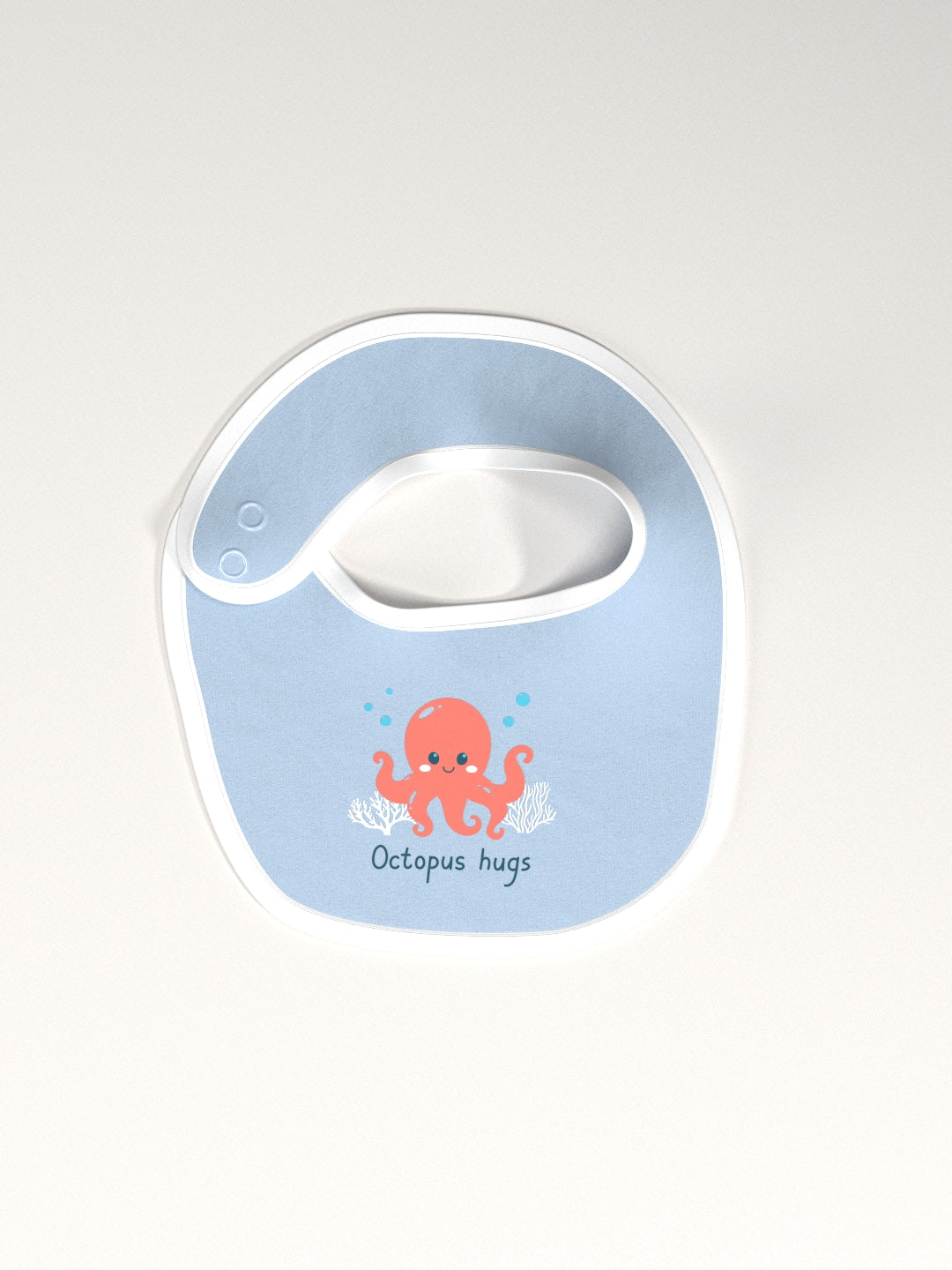 Nautinati Infants' Cotton Pack of 3 Ocean Print Bib