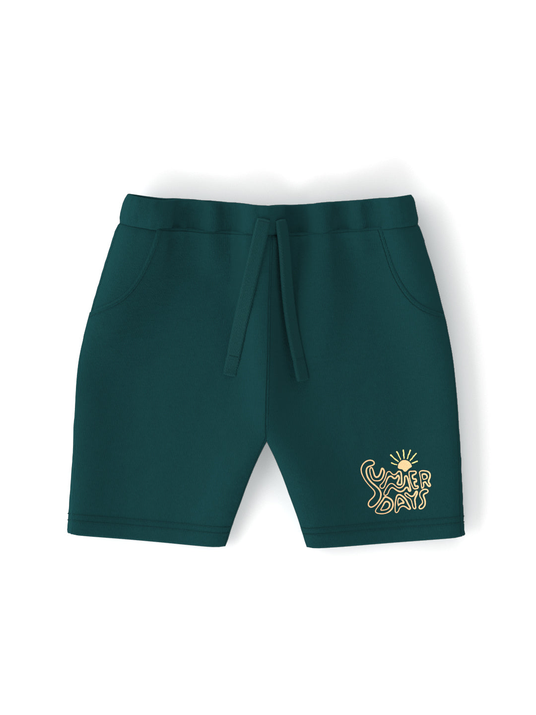 Nautinati Boys' Shorts With Graphic Print| Cotton Blend | Age 2 - 10 Years
