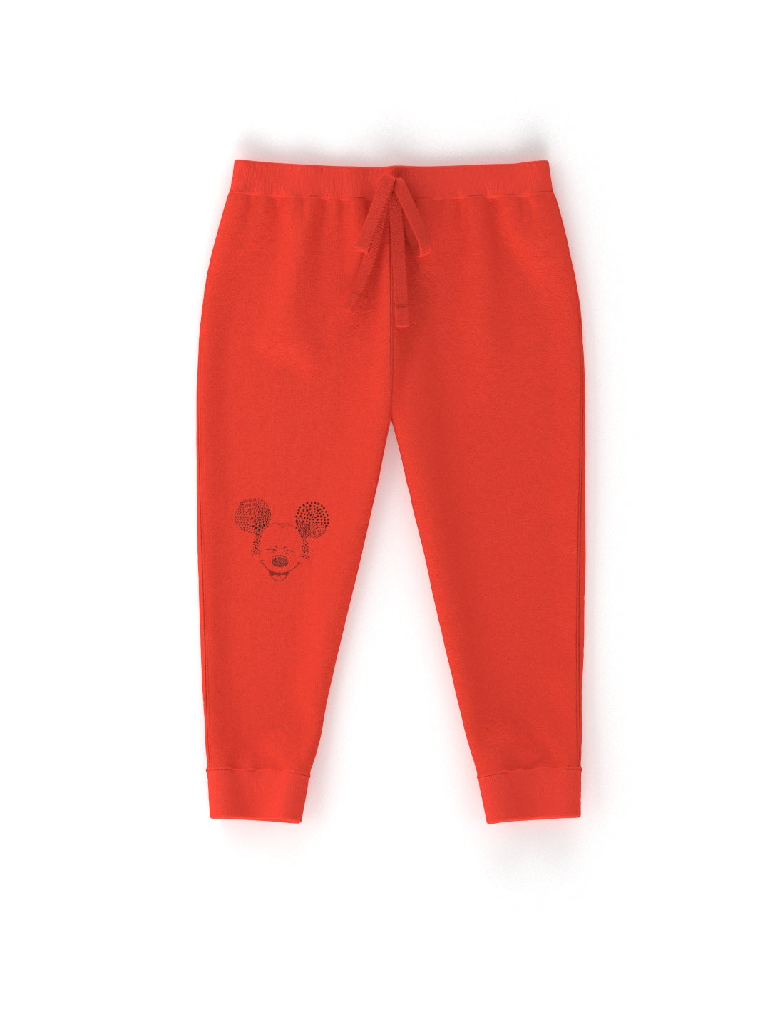 Nautinati Infant Boys' Cotton Joggers | Mickey Mouse Print| Age 0 - 2 Years
