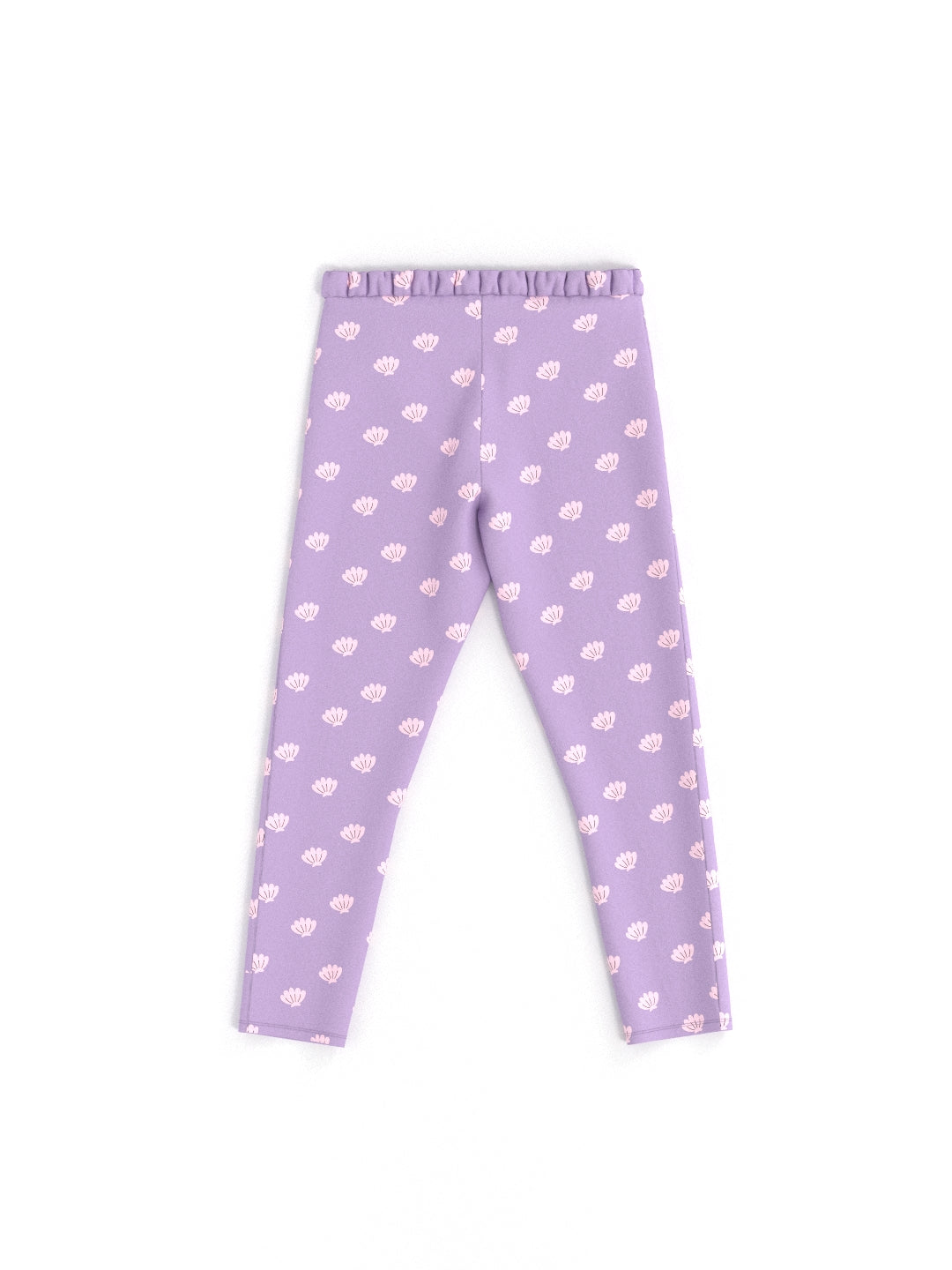 Nautinati Girls' Cotton All-over Print Leggings