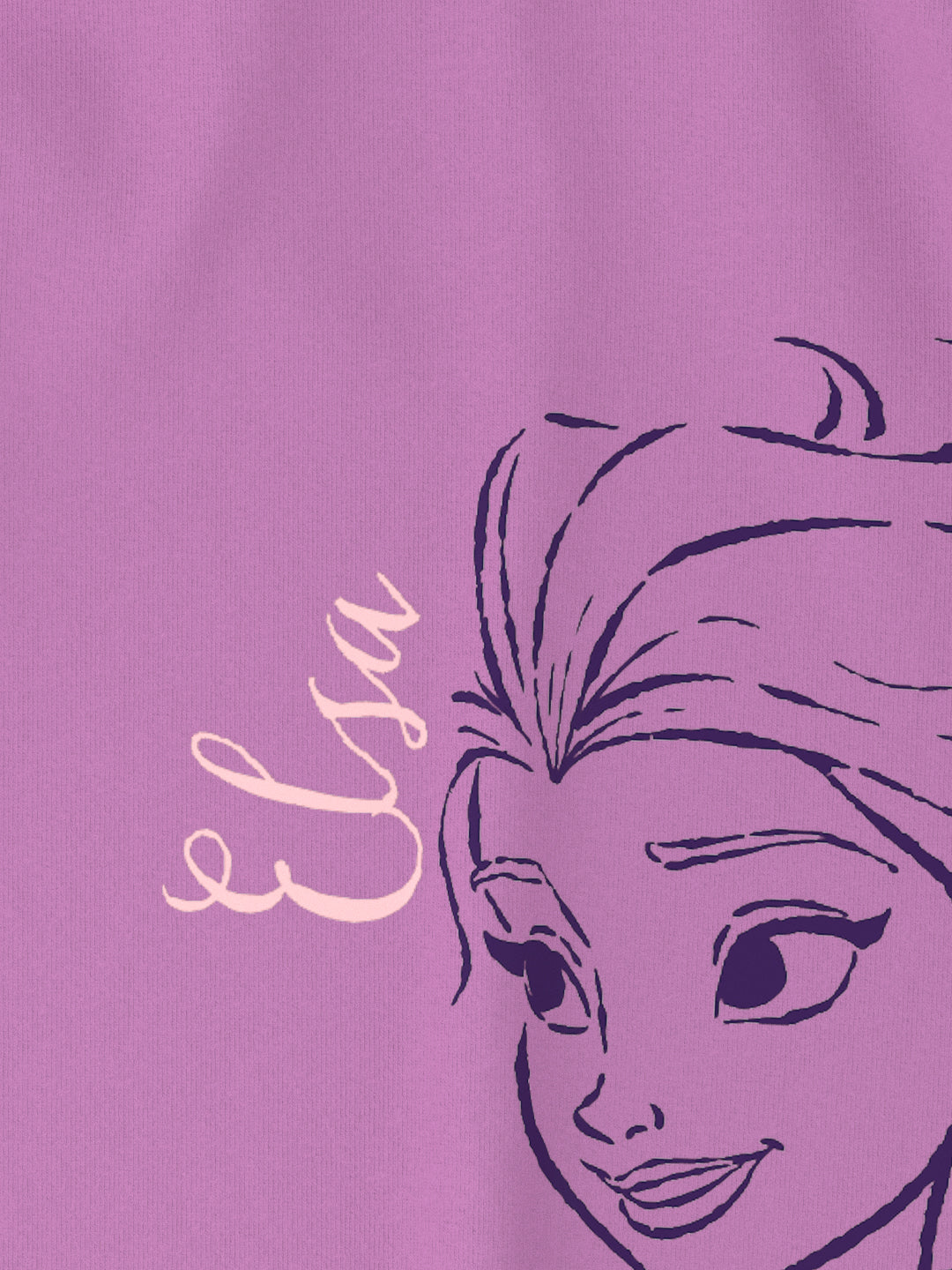 Nautinati Girls' Pack of 2 Cotton Frozen Elsa and Anna Printed T-shirts