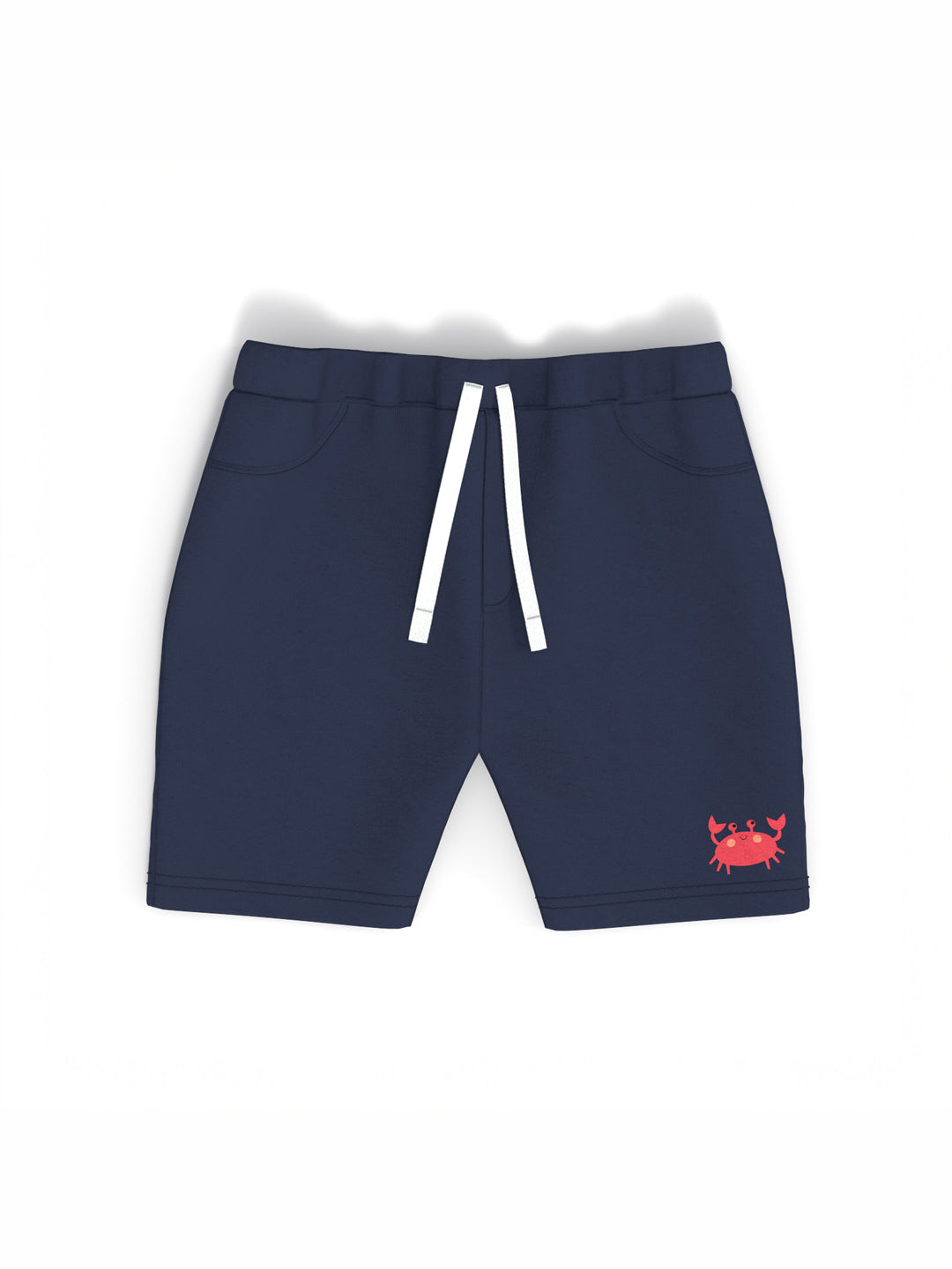 Nautinati Boys' Cotton Graphic Print Contrast Rib Vest and Shorts Set