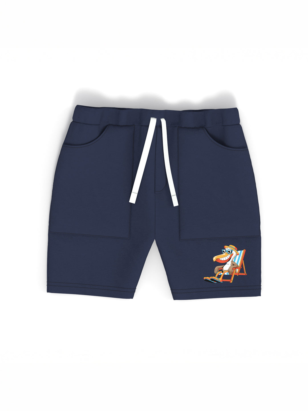 Nautinati Boys’ Beach Print Cotton T-shirt with Shorts | Boys’ Tee and Shorts Set for 3 – 24 Months | Boys’ Co-ords