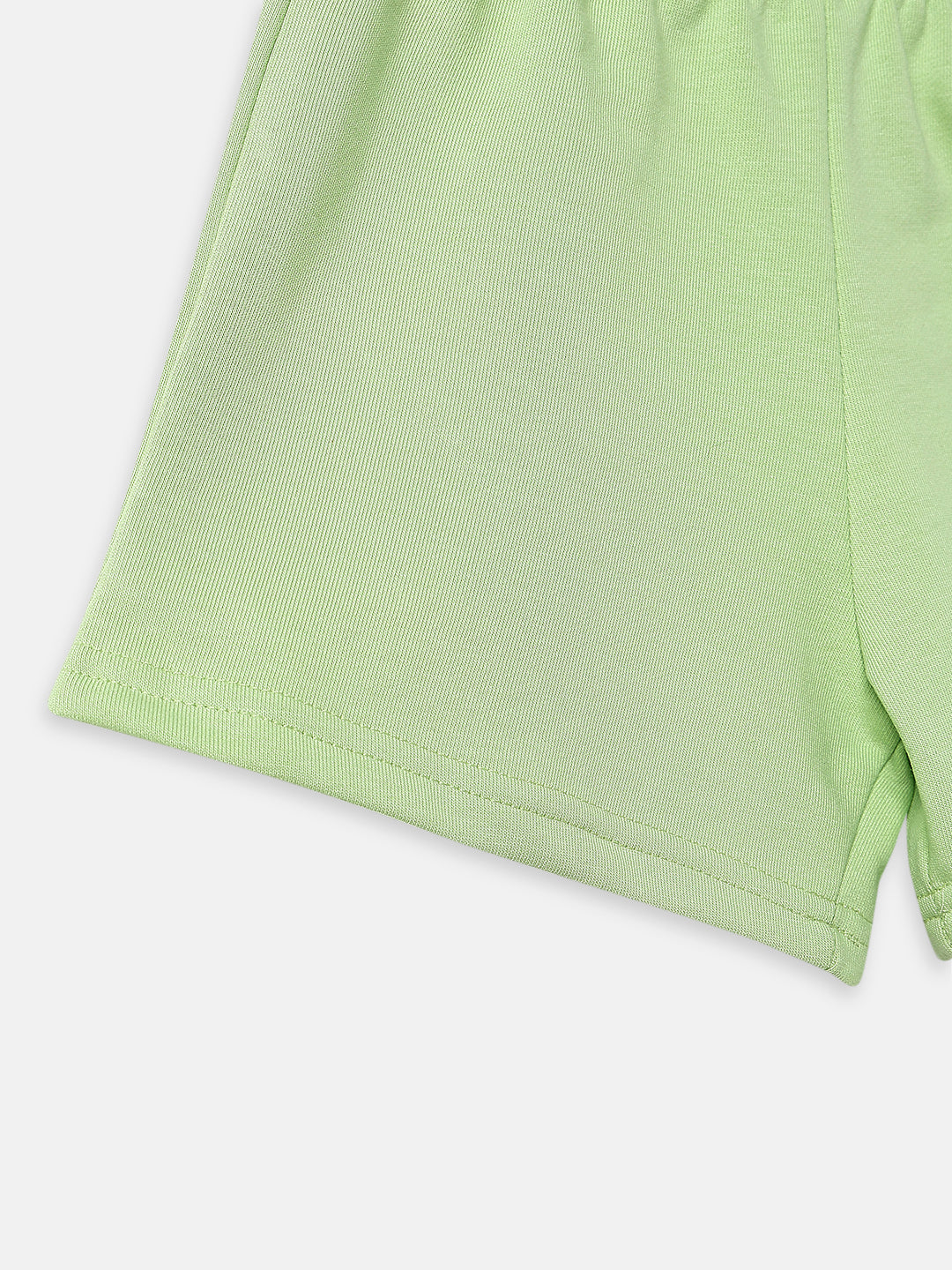 Nautinati Girls Floral Print T-shirt and Shorts Combo Set