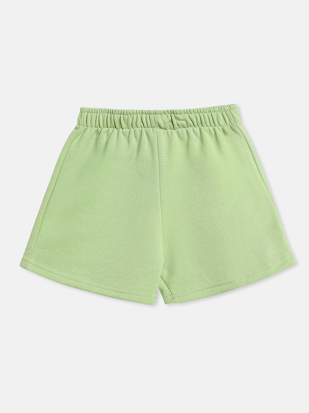 Nautinati Girls Floral Print T-shirt and Shorts Combo Set