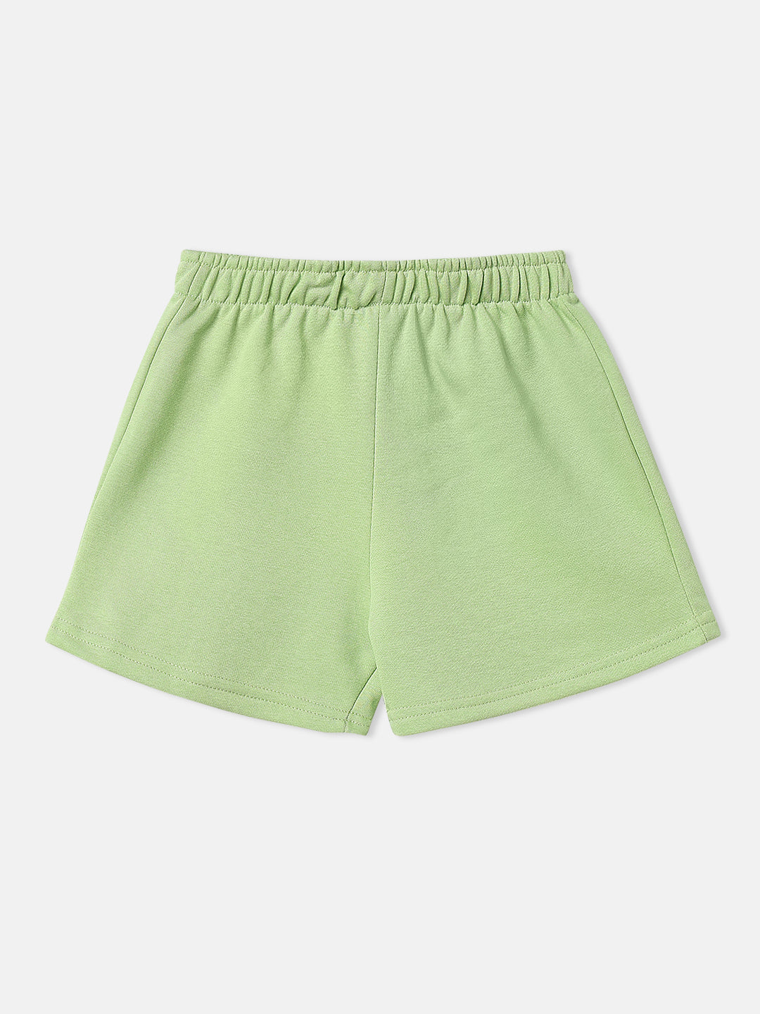 Nautinati Girls Floral Print T-shirt and Shorts Combo Set