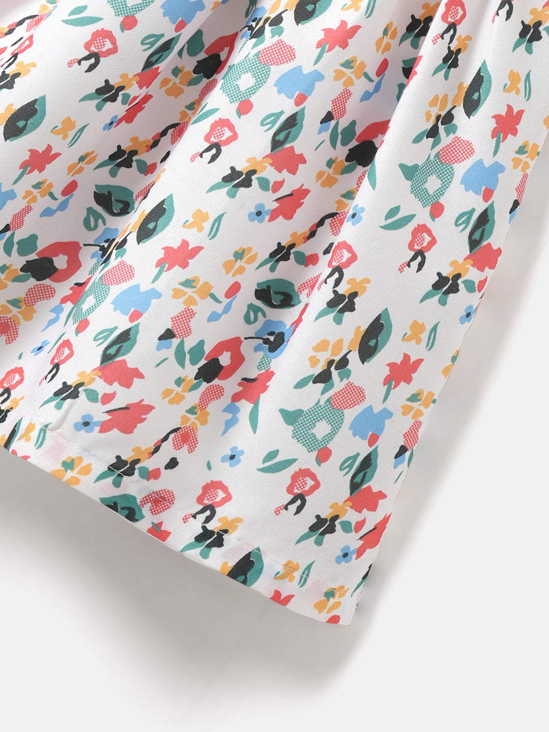 Nautinati Girls Multicolour Ditsy Floral Dress