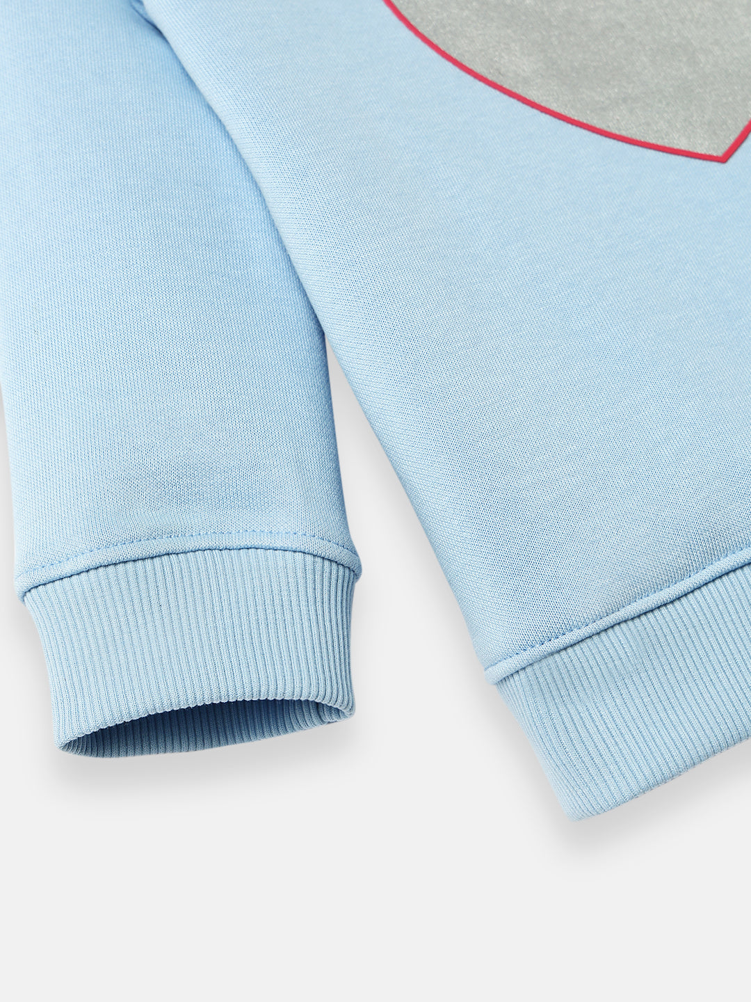 Nautinati Girls Heart Print Sweatshirt