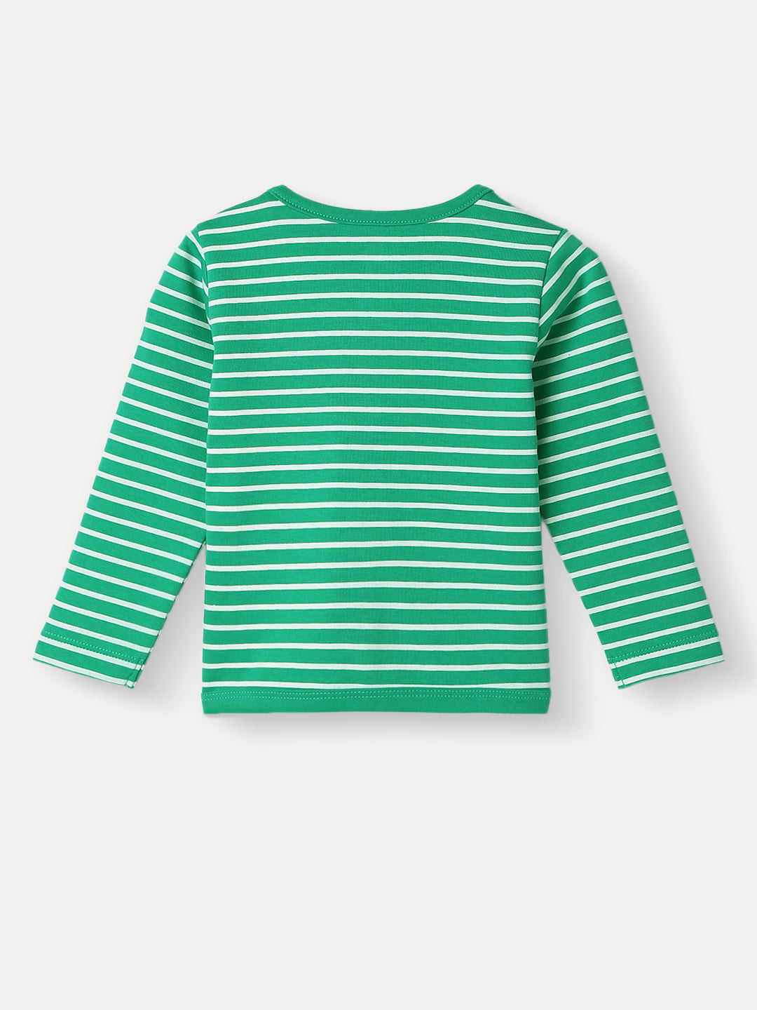 Nautinati Infant Boys Pack of 2 Cotton Printed & Striped Camisoles