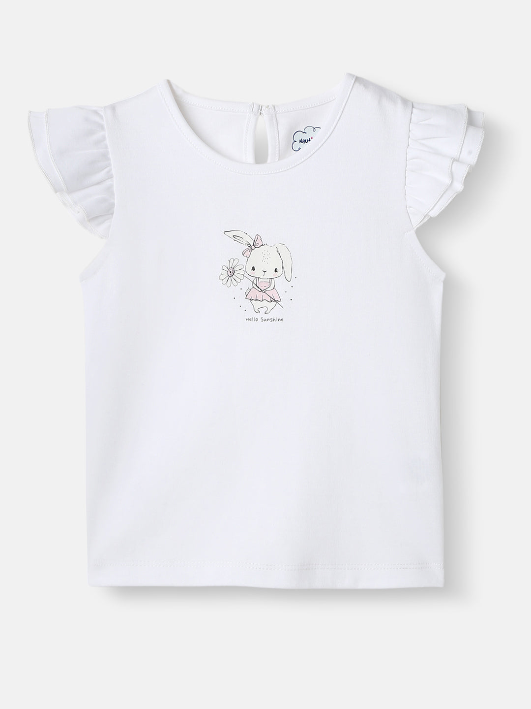 Girls Cotton Top and Shorts Set |Graphic Print Top | Elasticated Shorts | 0-2 Years