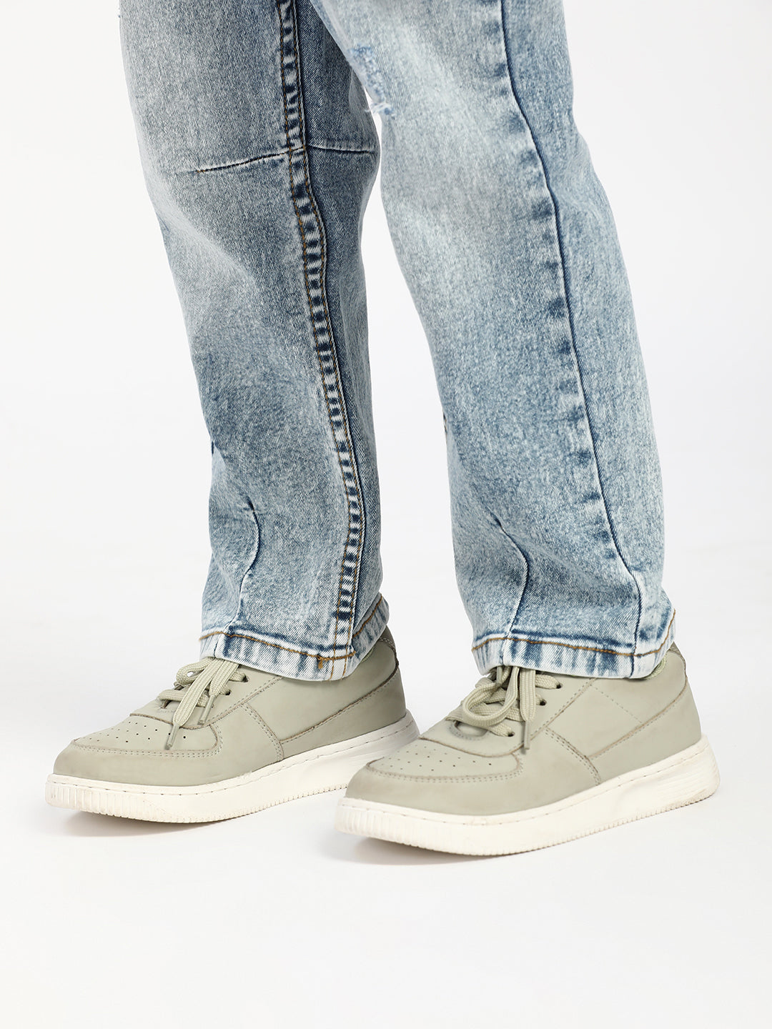 Nautinati Boys Textured Cotton Jeans |Age 2 - 10 Years
