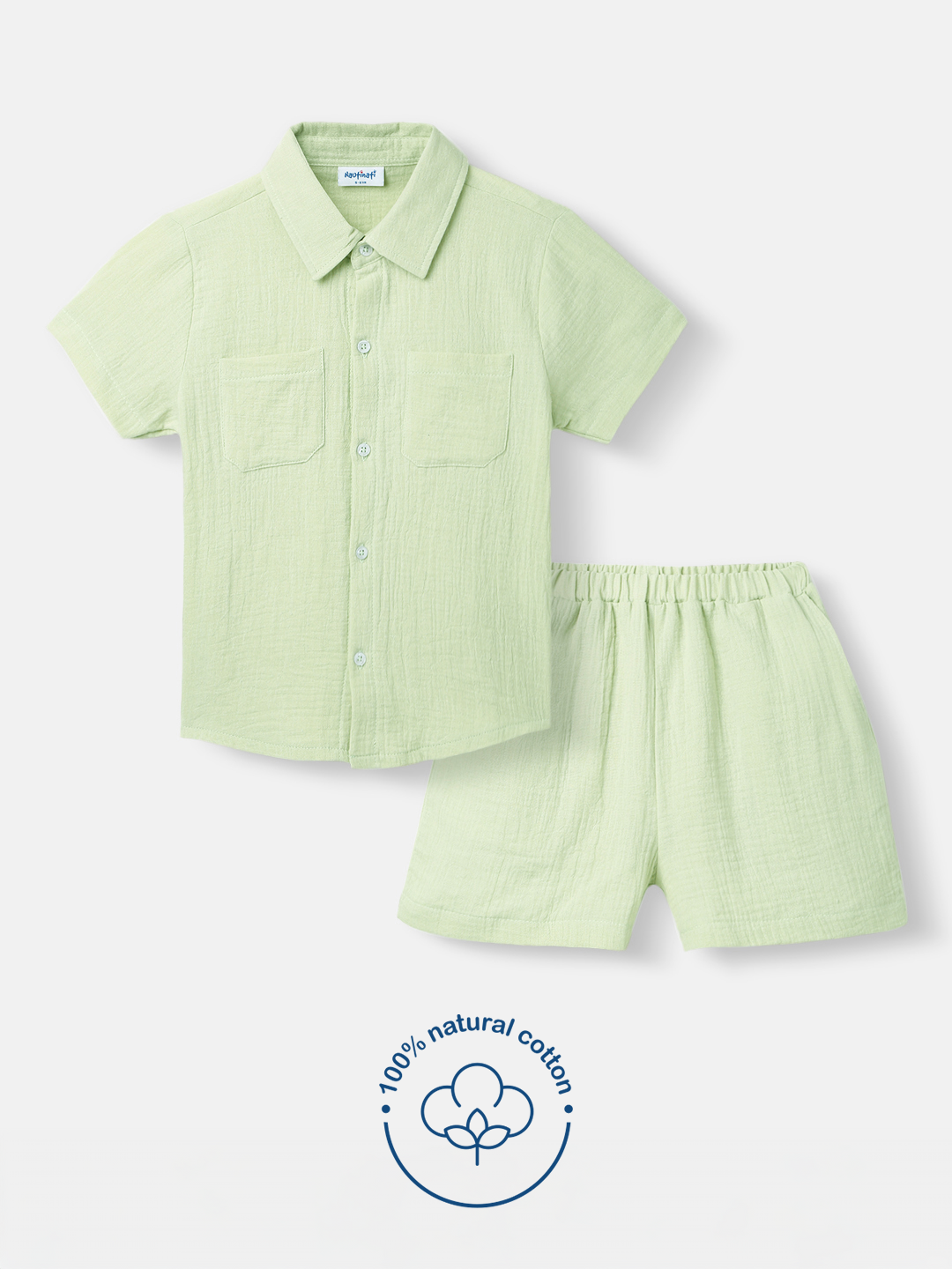 Boys Shirt and Shorts Set | Front Pocket Shirt | Clothing Set for 2-10 Years