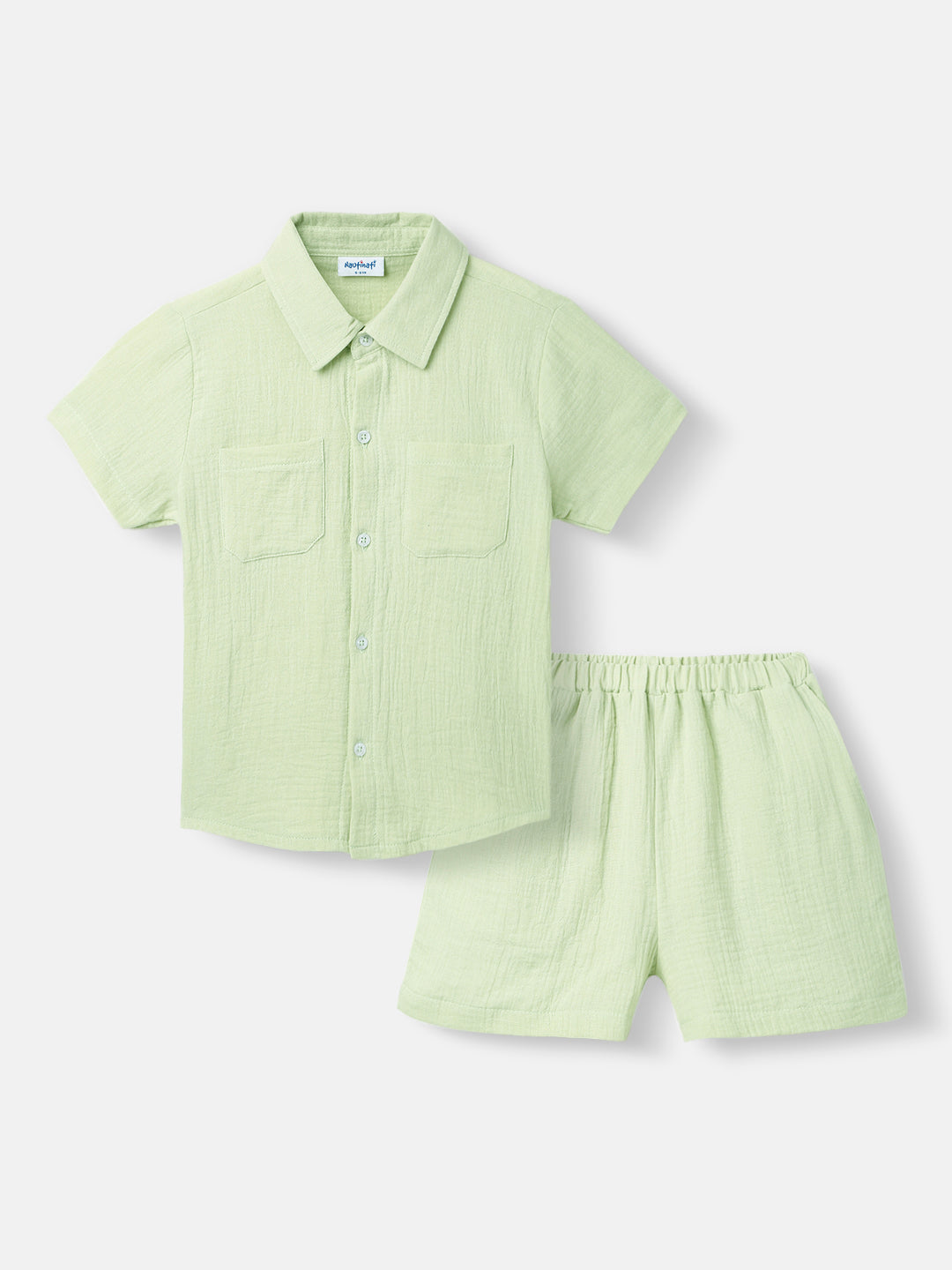 Boys Shirt and Shorts Set | Front Pocket Shirt | Clothing Set for 2-10 Years