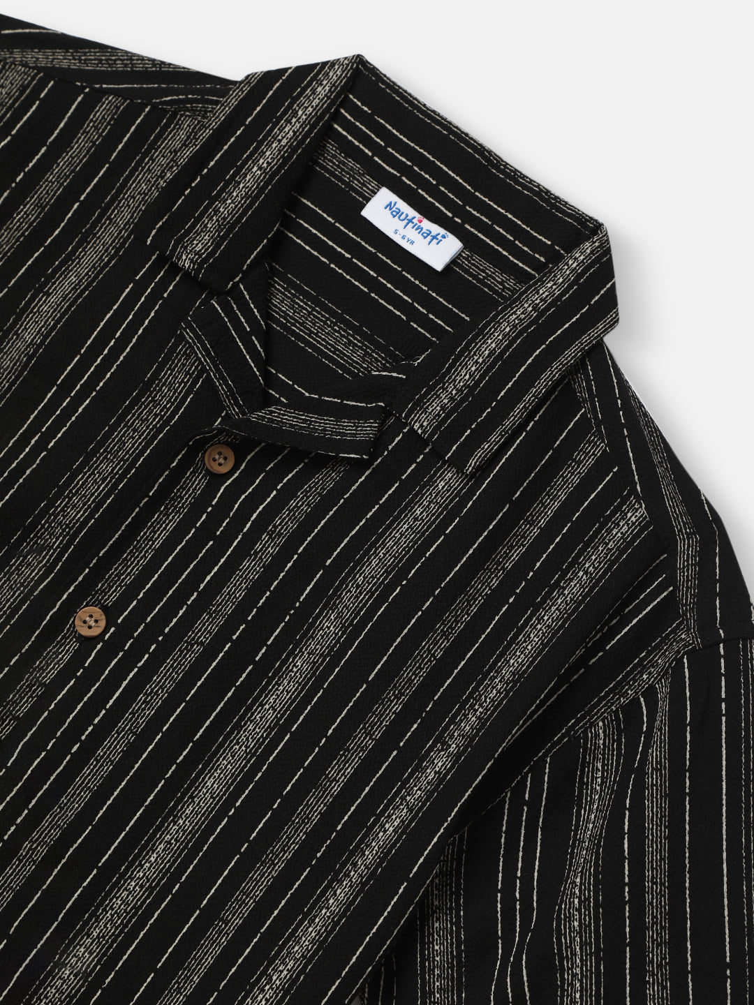 Nautinati Boys' Striped Shirt |  Age 2 - 10 Years