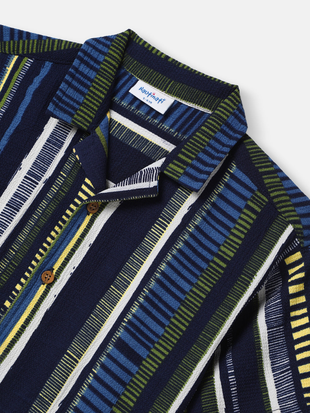 Nautinati Boys' Striped Shirt |  Age 2 - 10 Years