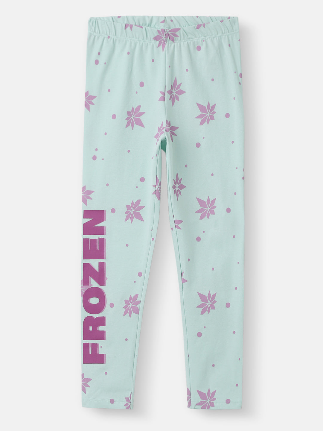 Nautinati Girls' Cotton Graphic Print Leggings