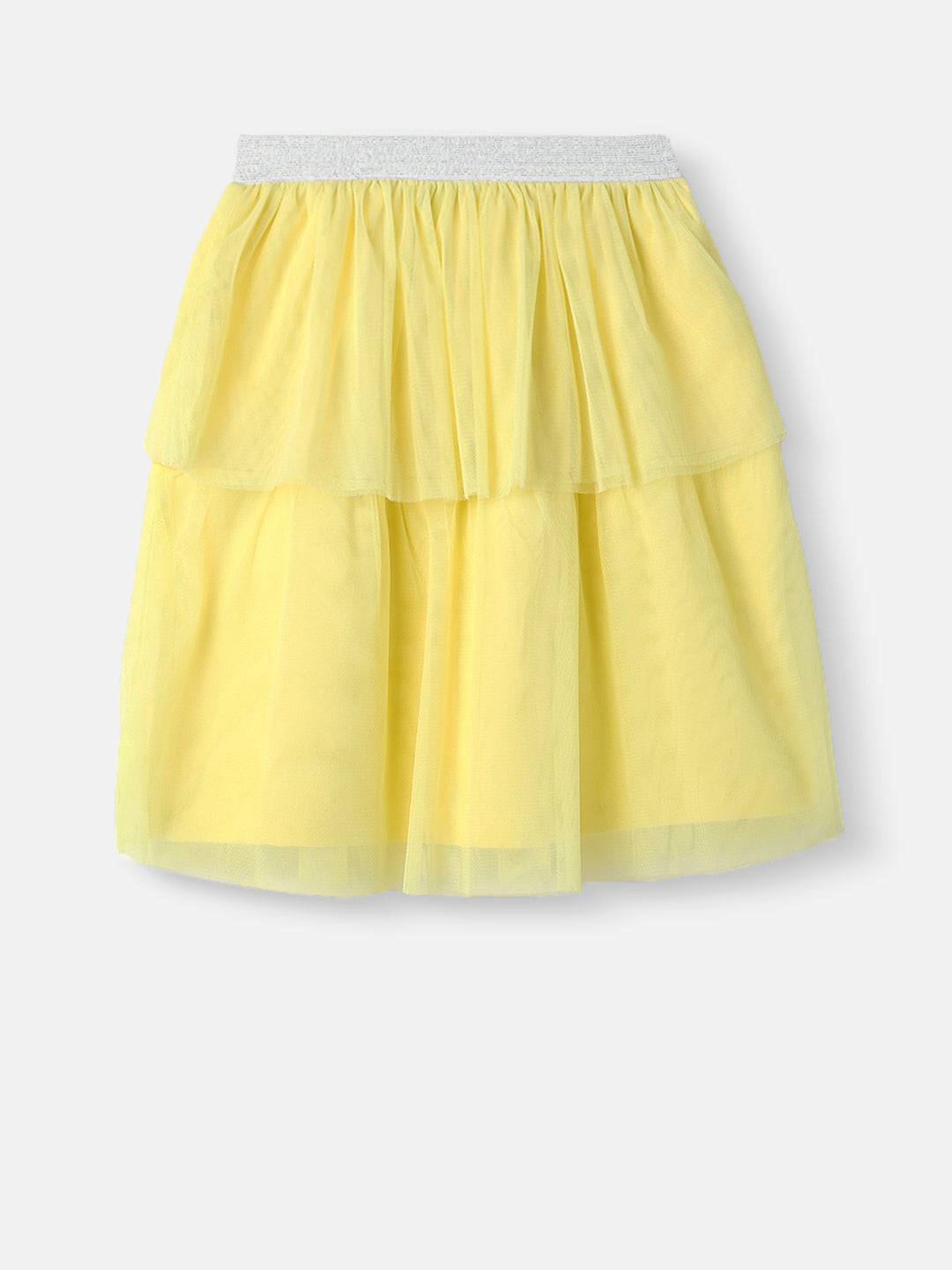 Nautinati's Girls' Party Set of Tiered Tulle Skirt and Top With Hairband