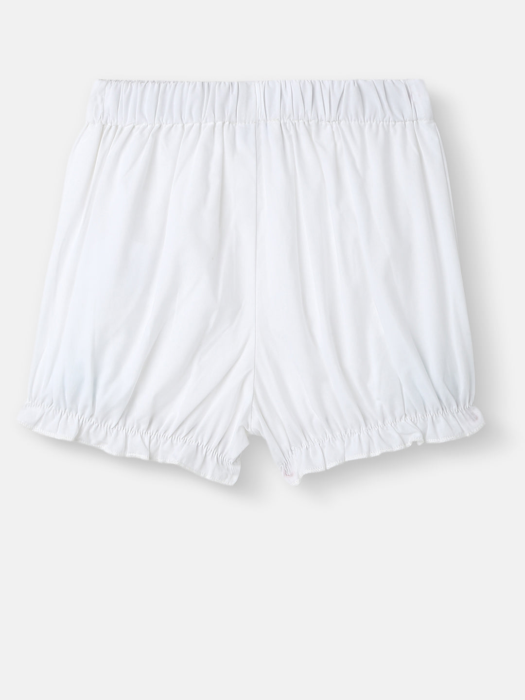Nautinati Girls' Yarn Dyed Print Top and Pants Set with Lace Panel