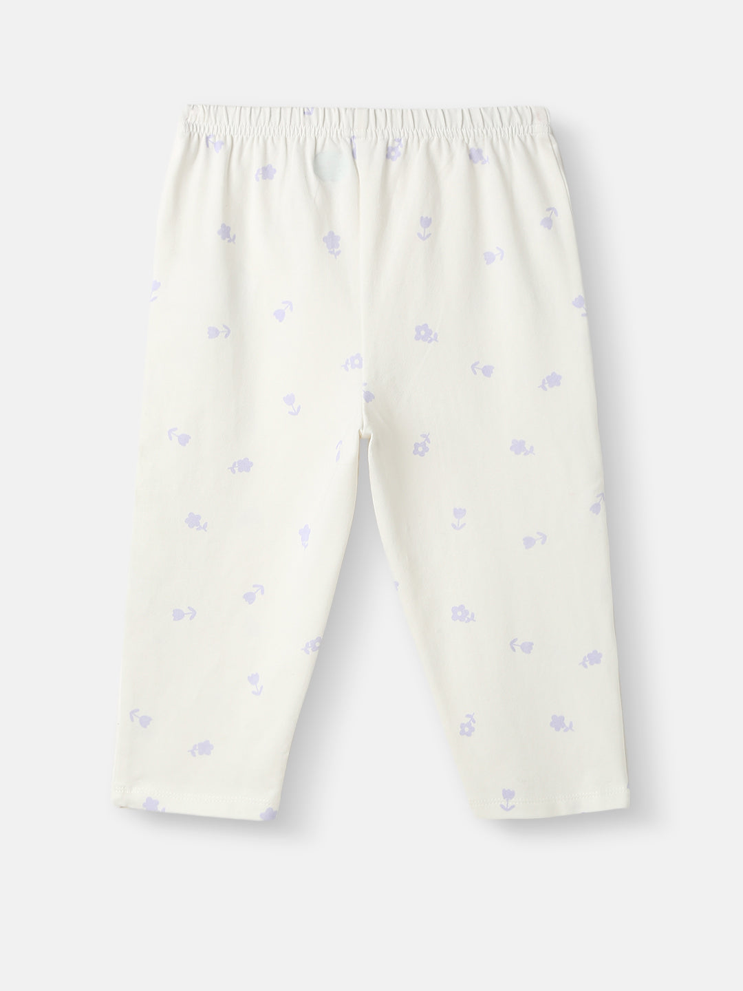 Nautinati Girls' Sleeveless Top and Printed Leggings with Hairband