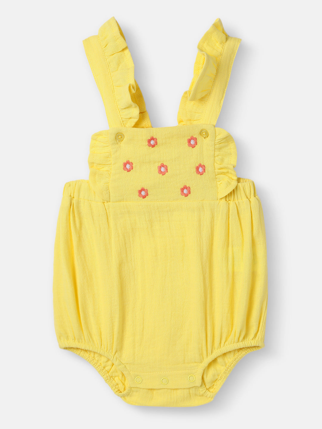 Nautinati Girls' Mesh Party Dress|Applique Design with Lace| Age 0 - 2 Years