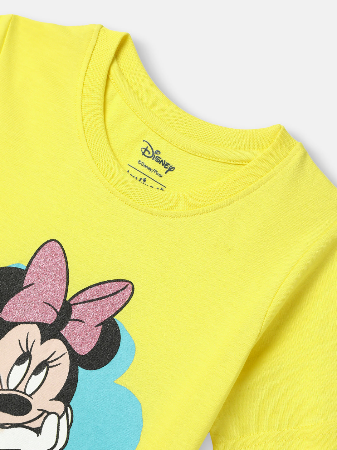 Mickey Mouse Girls Cotton Top | Half Sleeves | Ages 2 - 10 Years
