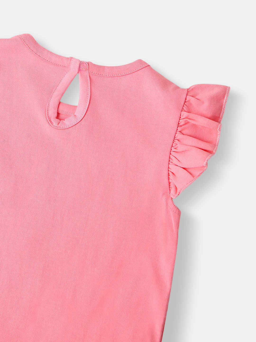 Nautinati Girls' Cotton Printed Top