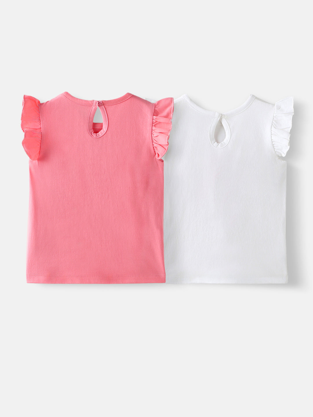 Nautinati Girls' Cotton Printed Top