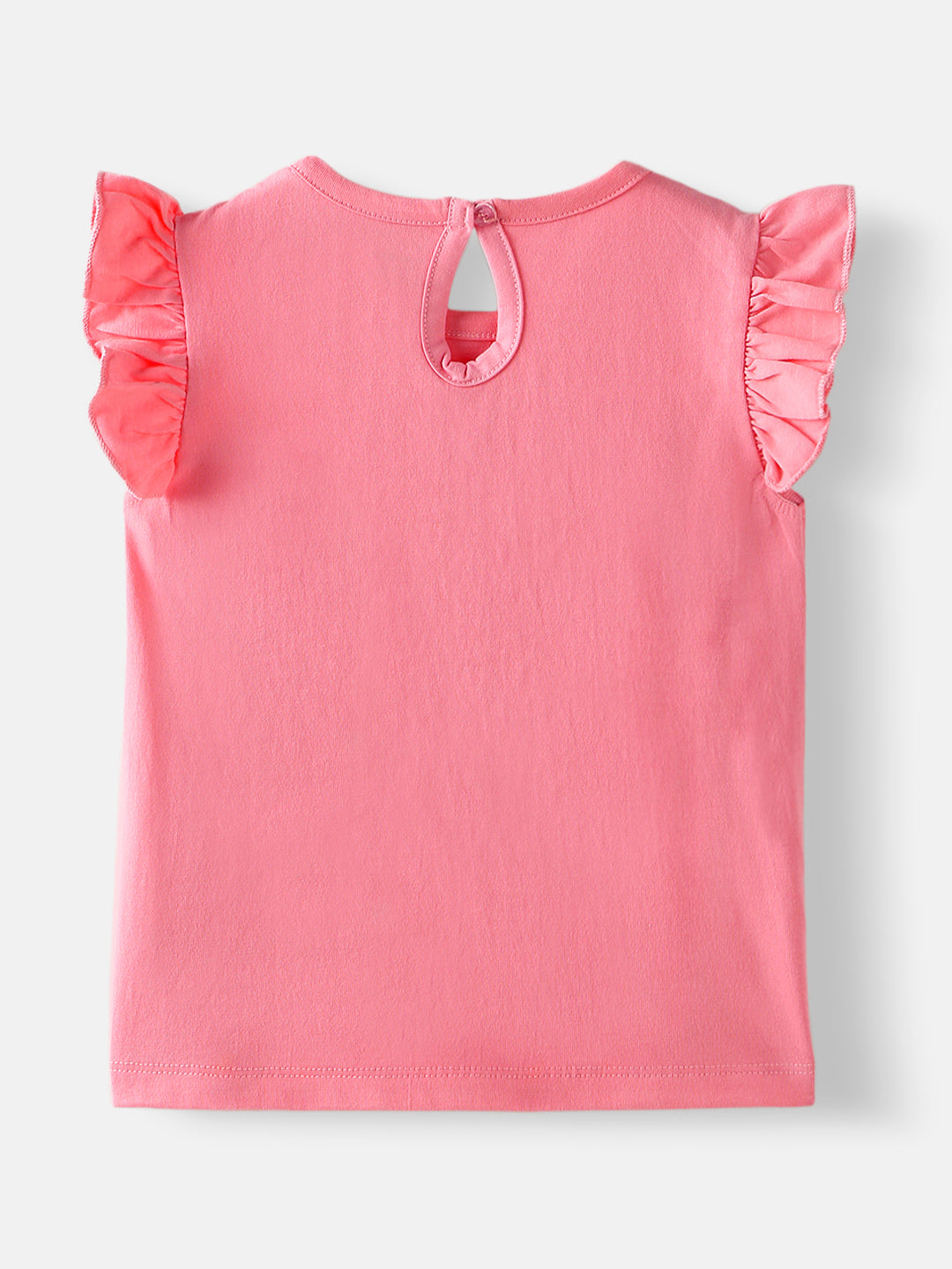 Nautinati Girls' Cotton Printed Top